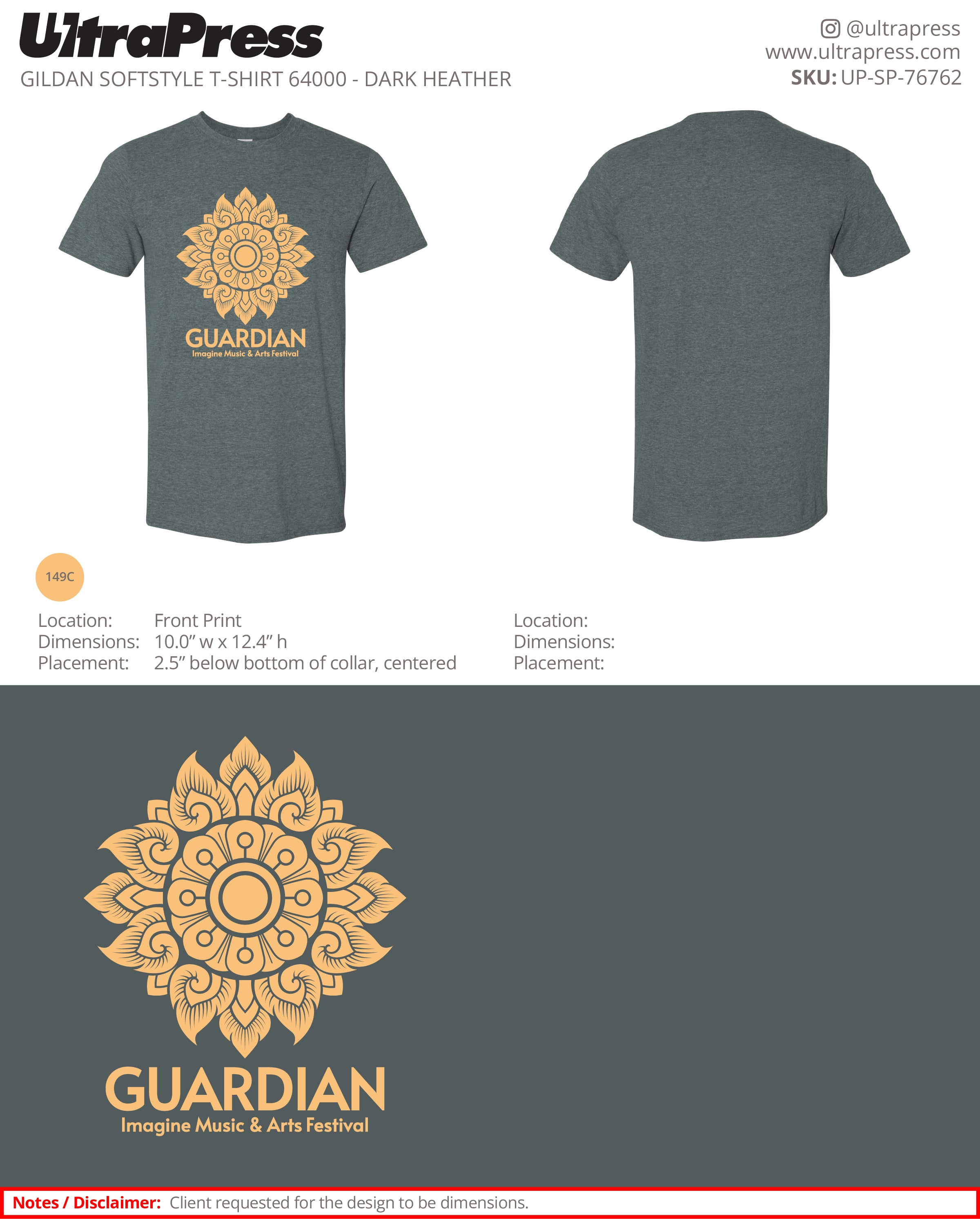 UP-SP-76762 imaginegathering GUARDIAN - Darin 50 Min Qty (Bulk)