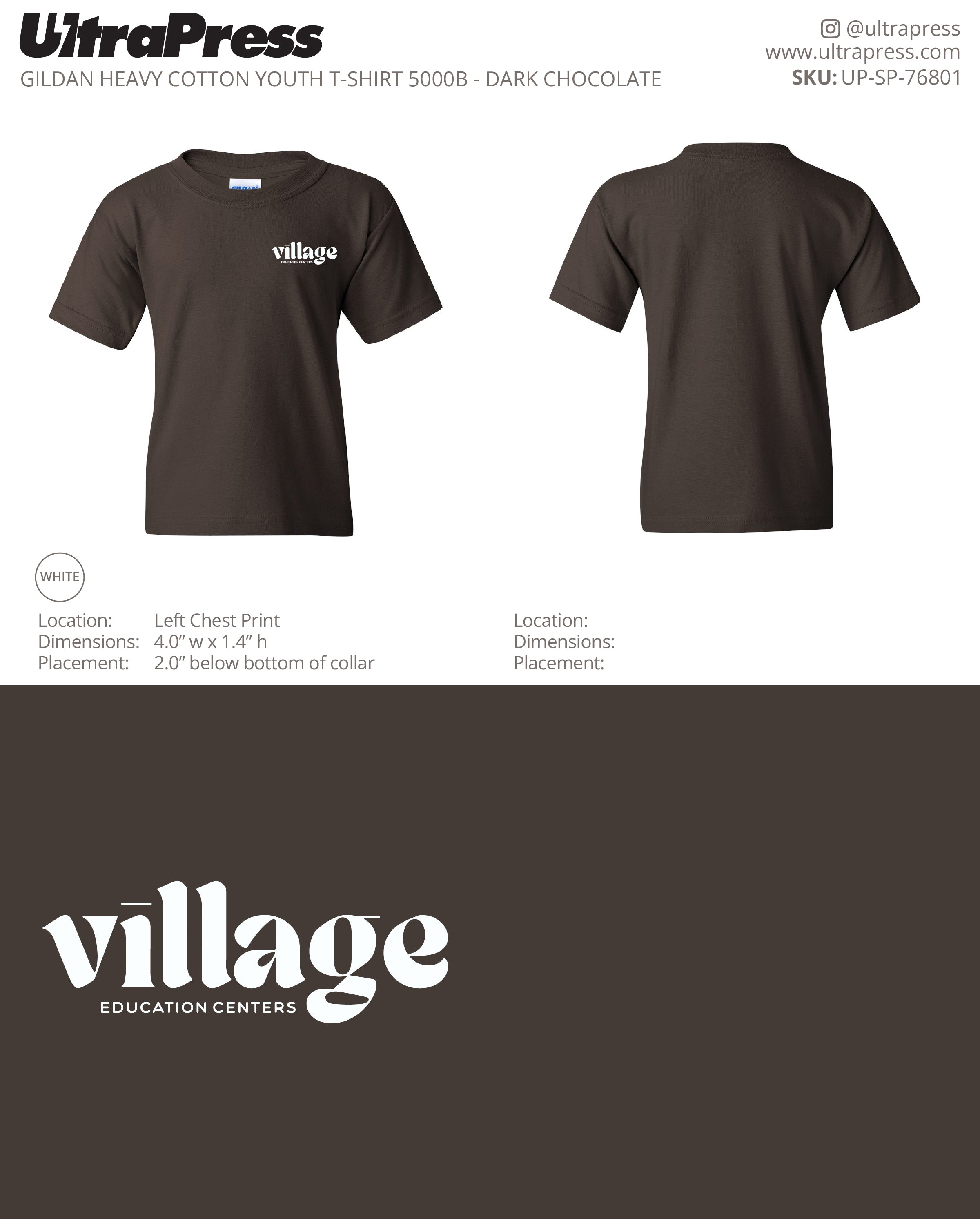 UP-SP-76801 Village Education Centers - Erica Harper 100 Pieces Package (Bulk)