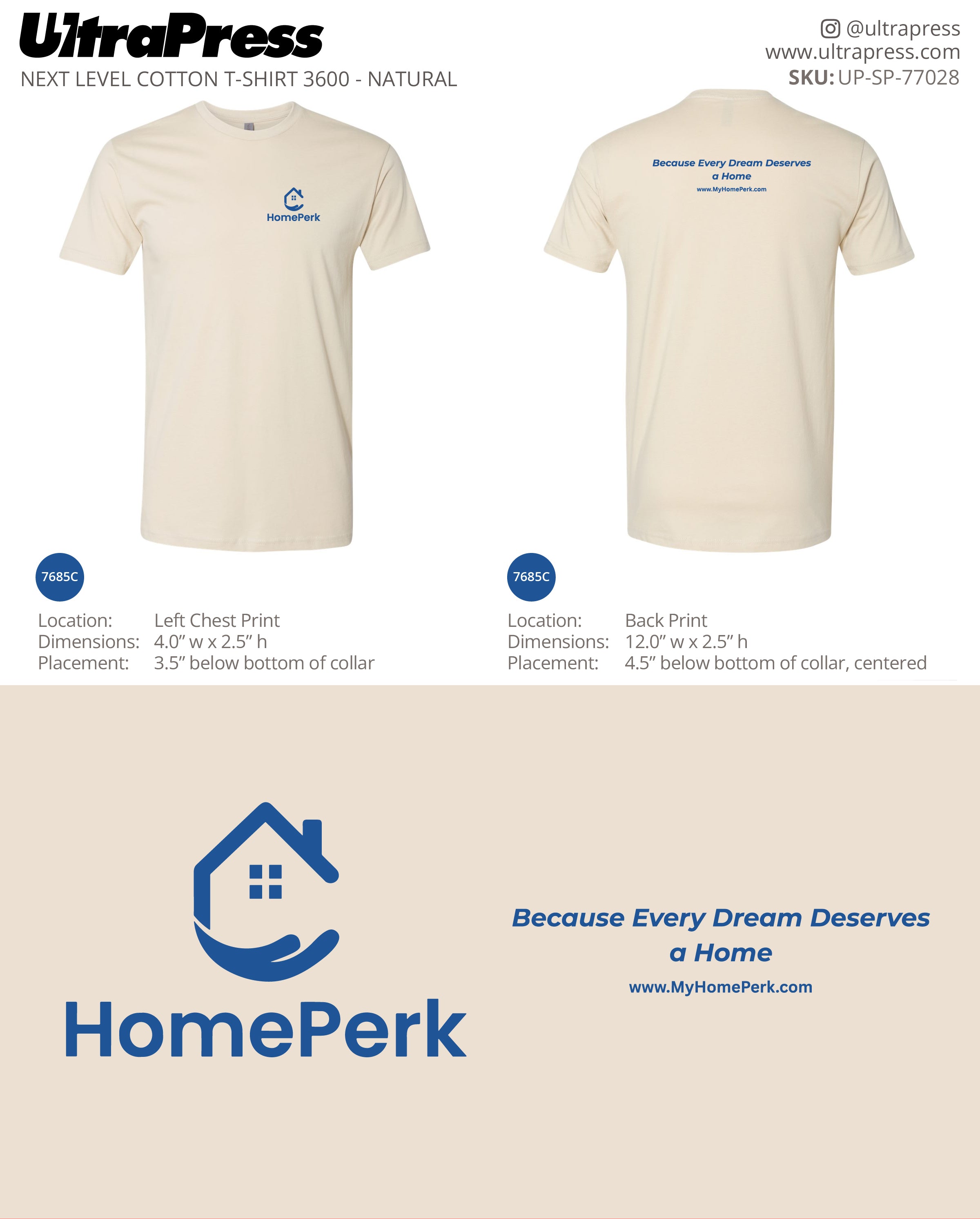 UP-SP-77028 HomePerk - Josh Kaplan 100 Min Qty (Bulk)