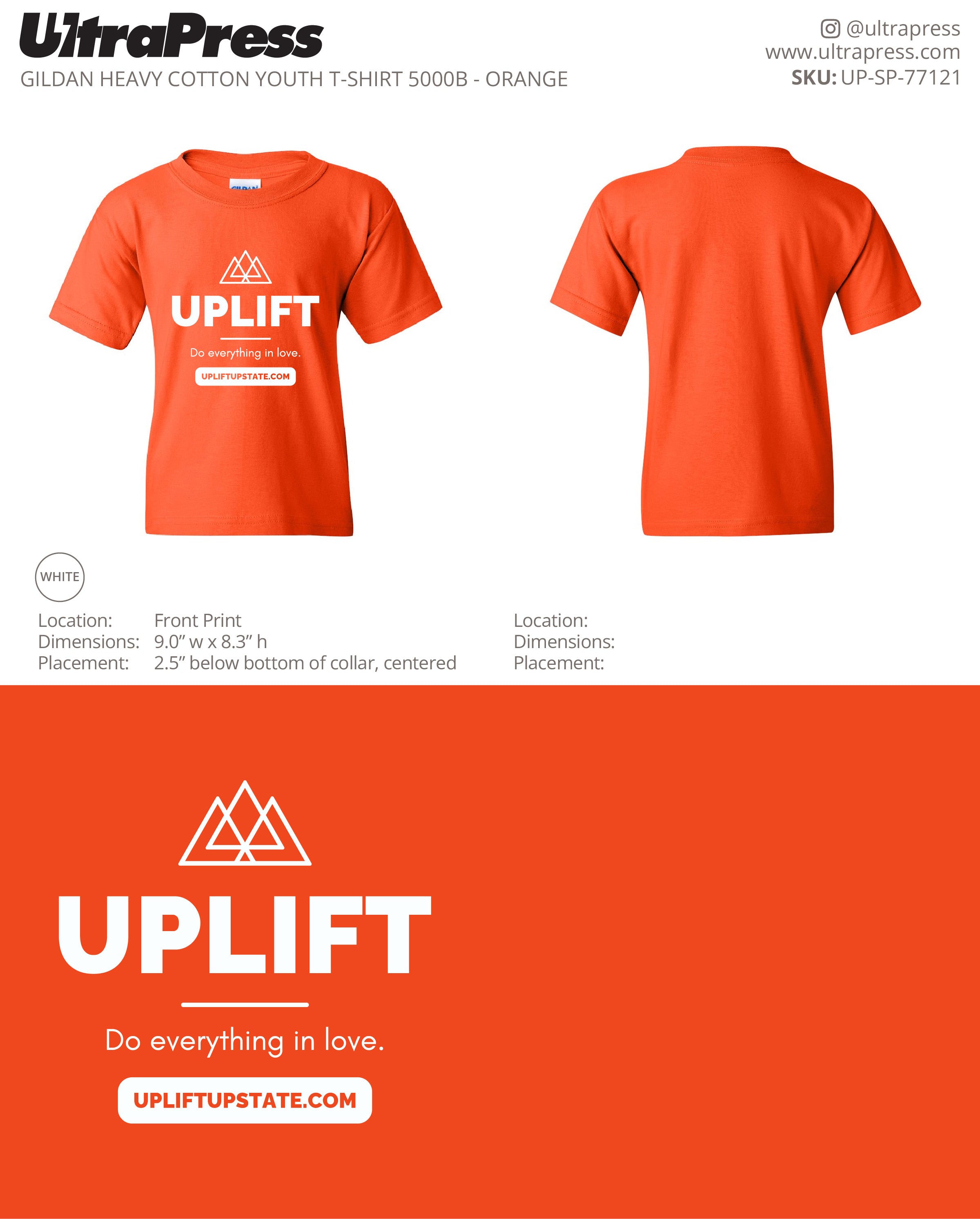 UP-SP-77121 UPLIFT - Renée Golden 100 Pieces Package (Bulk)