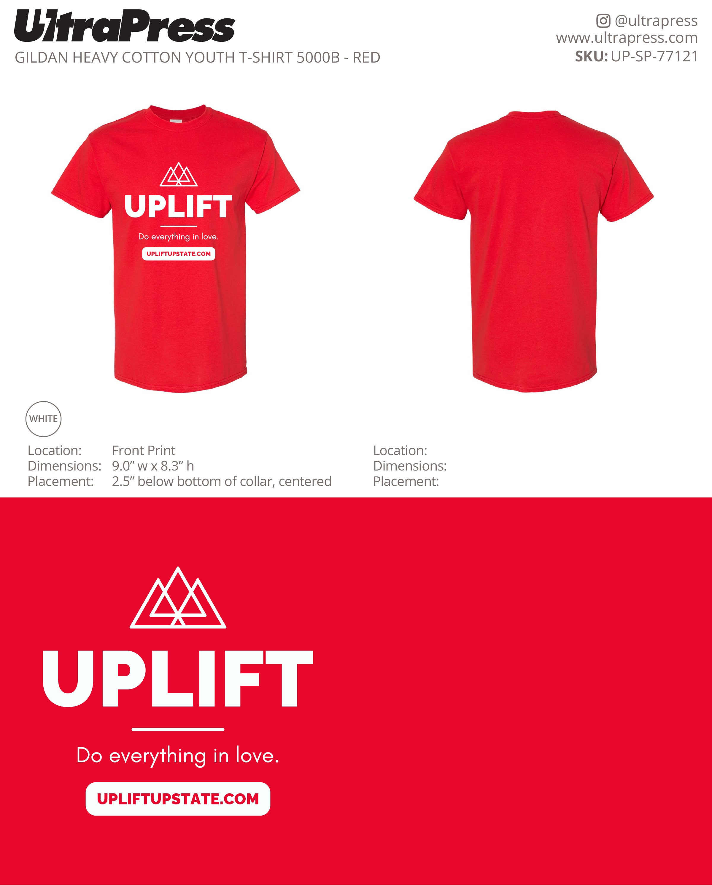 UP-SP-77121 UPLIFT - Renée Golden 100 Pieces Package (Bulk)