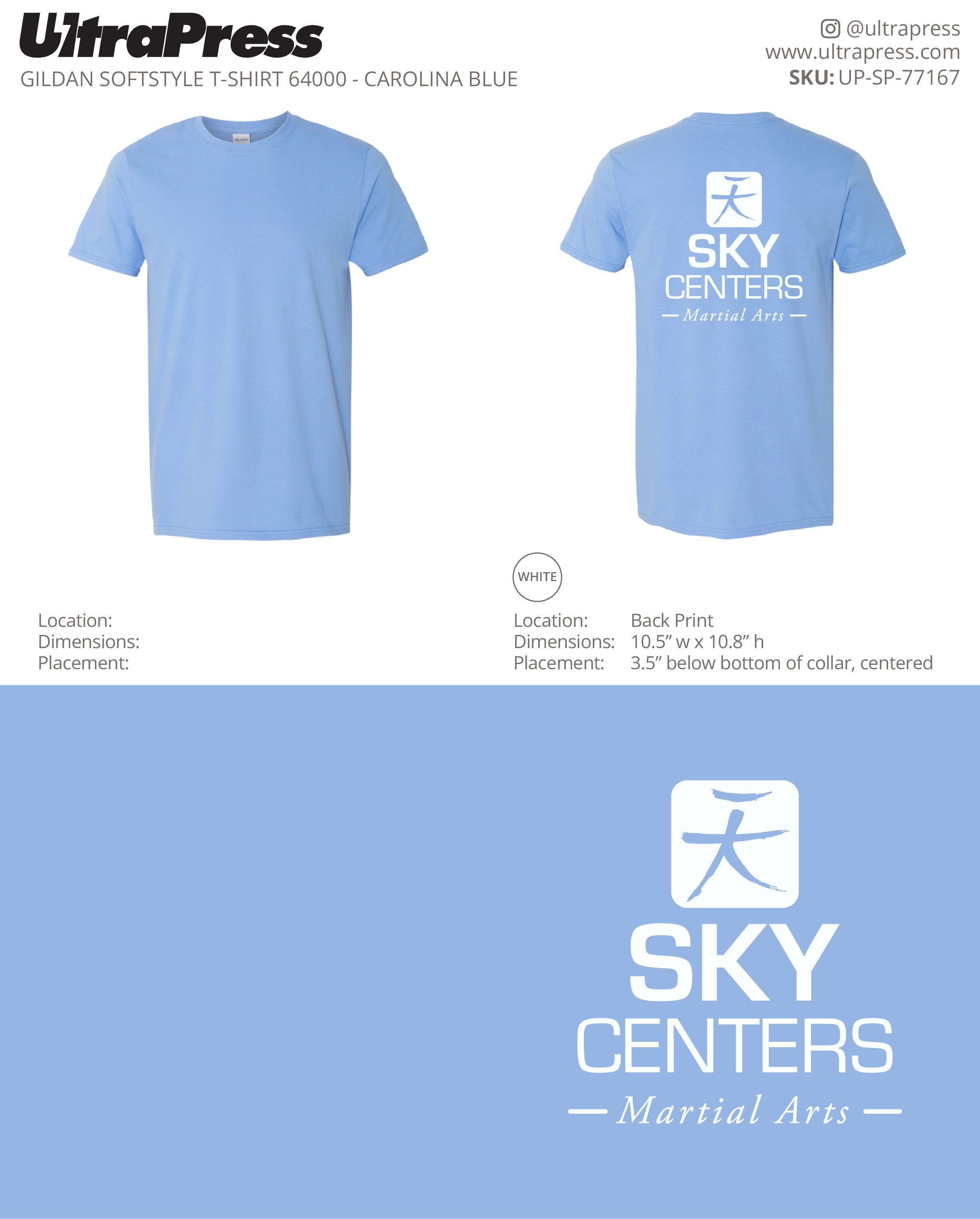 UP-SP-77167 Sky Centers - Krista Matejovsky 100 Pieces Package (Bulk)
