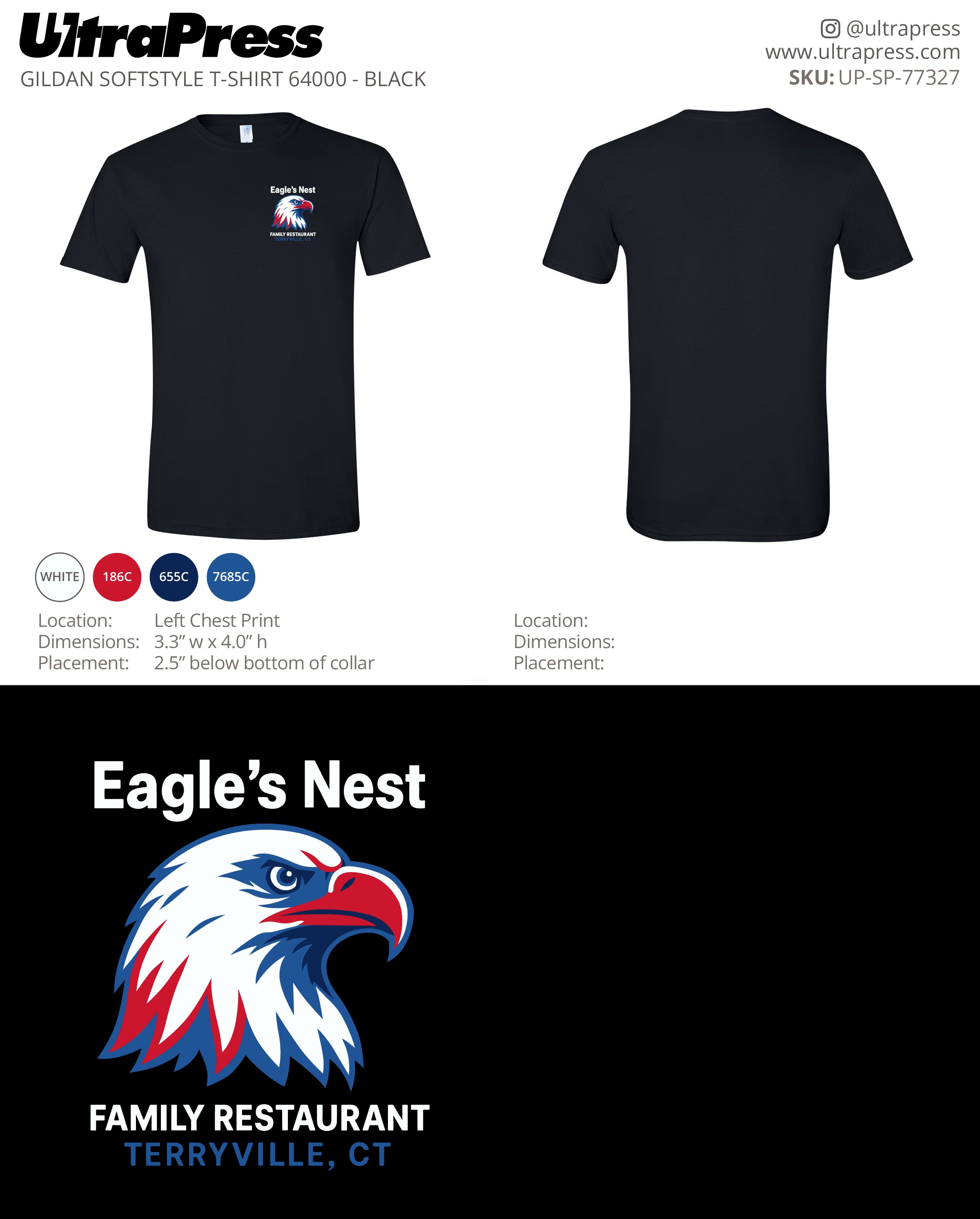 UP-SP-77327 Eagle's Nest - Alim Ajdari Eagles Nest Enterprises 100 Min Qty (Bulk)