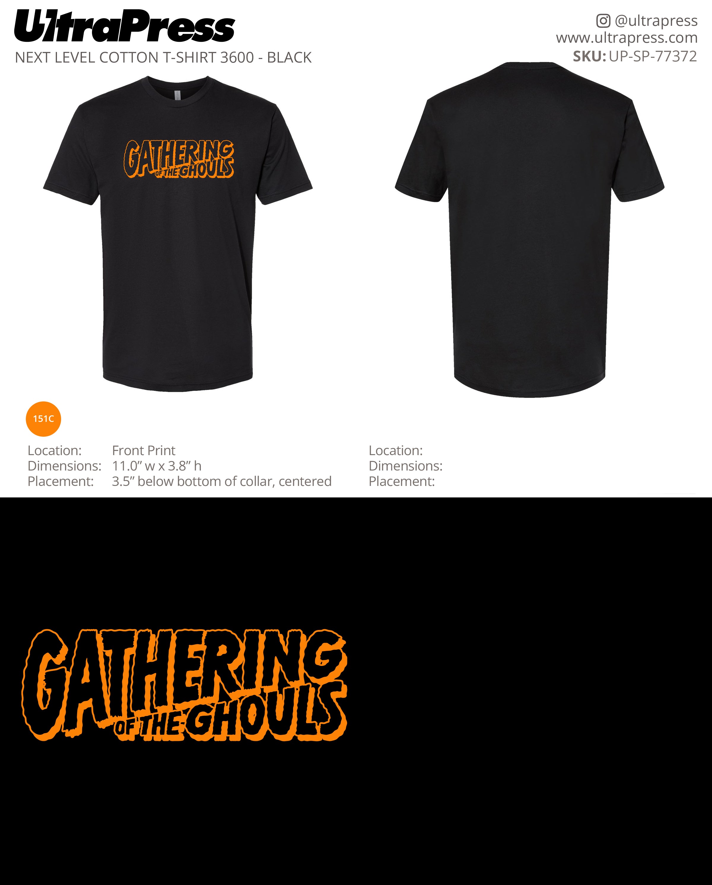 UP-SP-77372 Gathering of the Ghouls - Gina Swarr 100 Min Qty (Bulk)