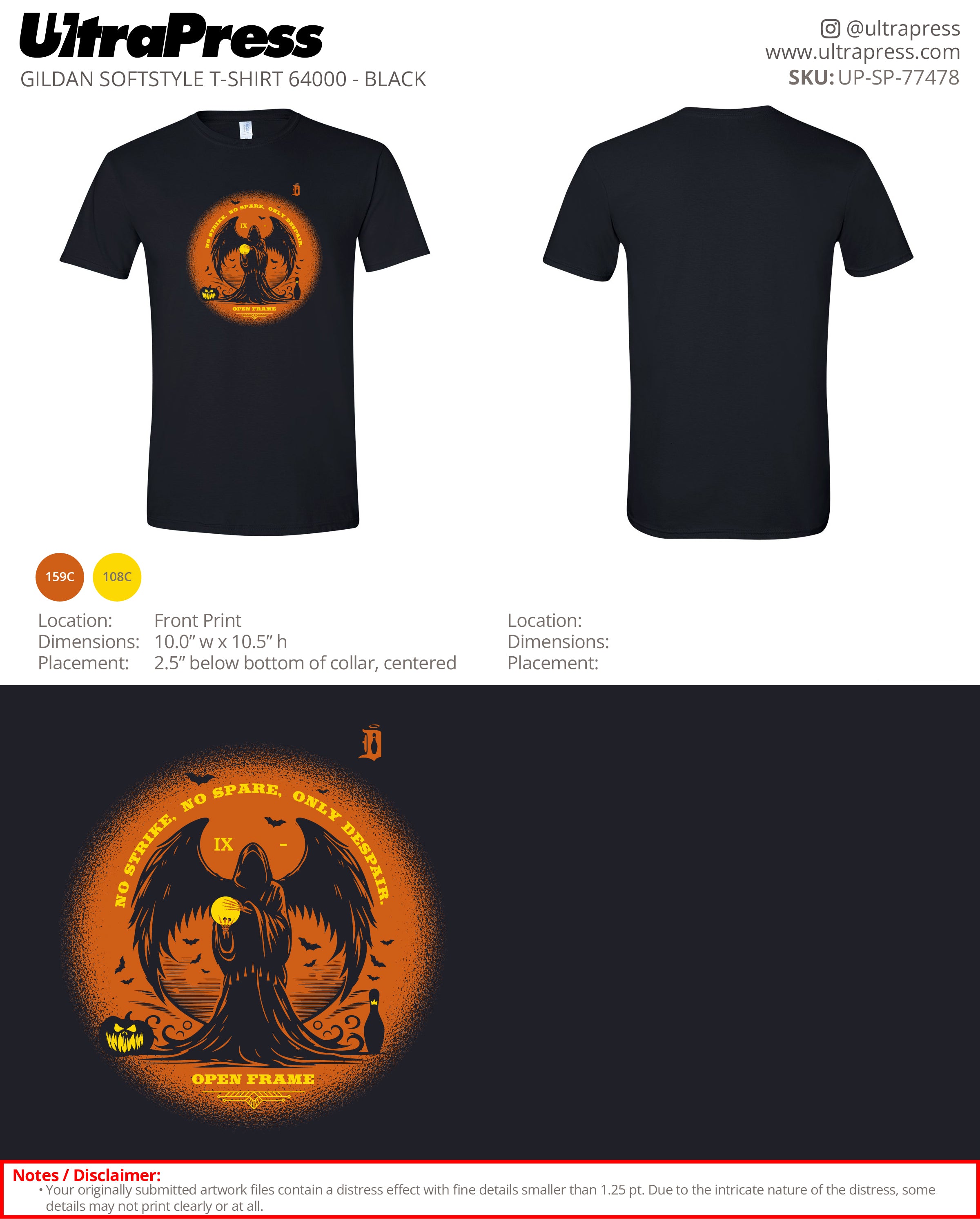 UP-SP-77478 Holloween - Jesse Segna 100 Pieces Package (Bulk)