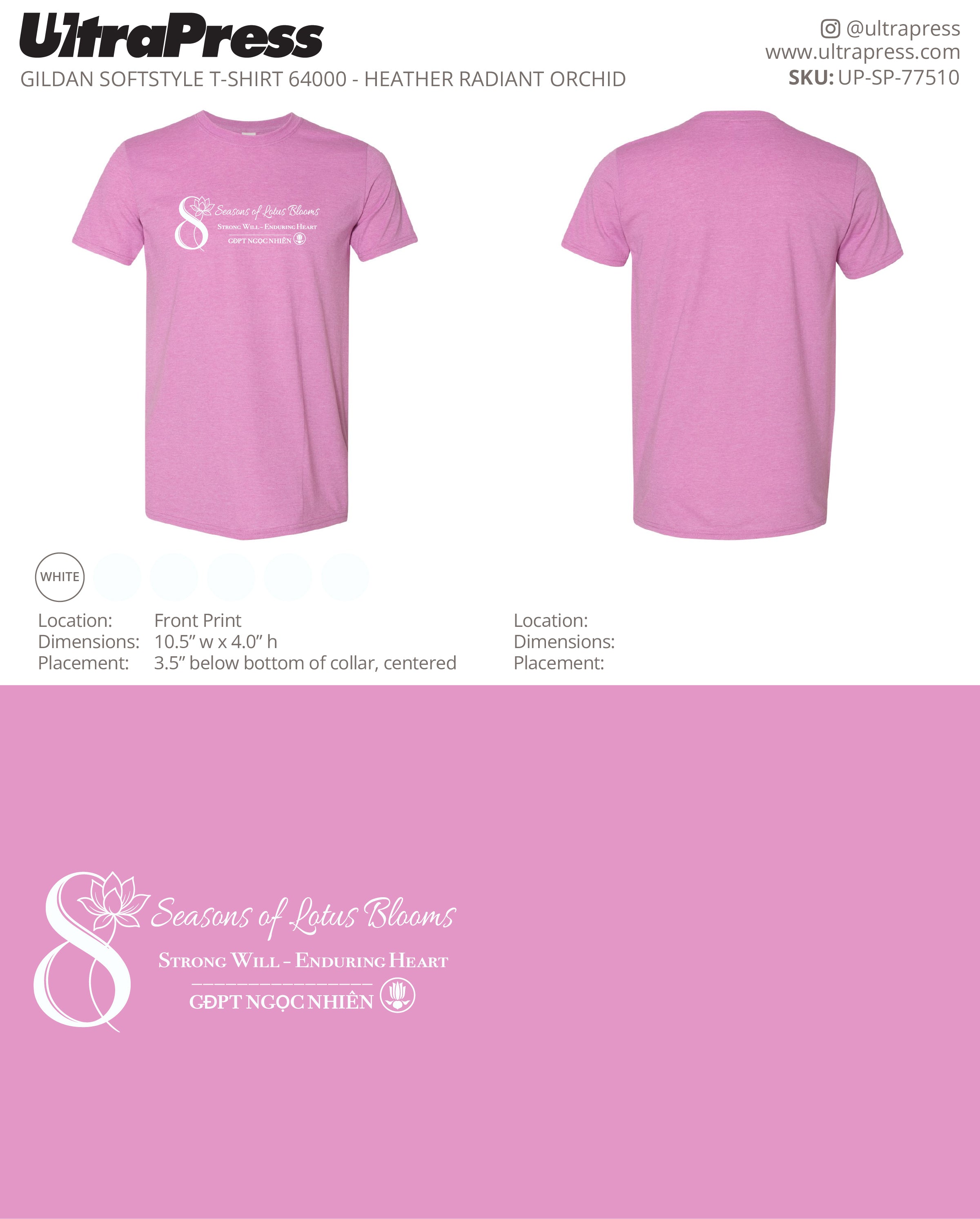 UP-SP-77510 Seasons of Lotus Blooms 2025 - Cuong Dinh 100 Min Qty (Bulk)