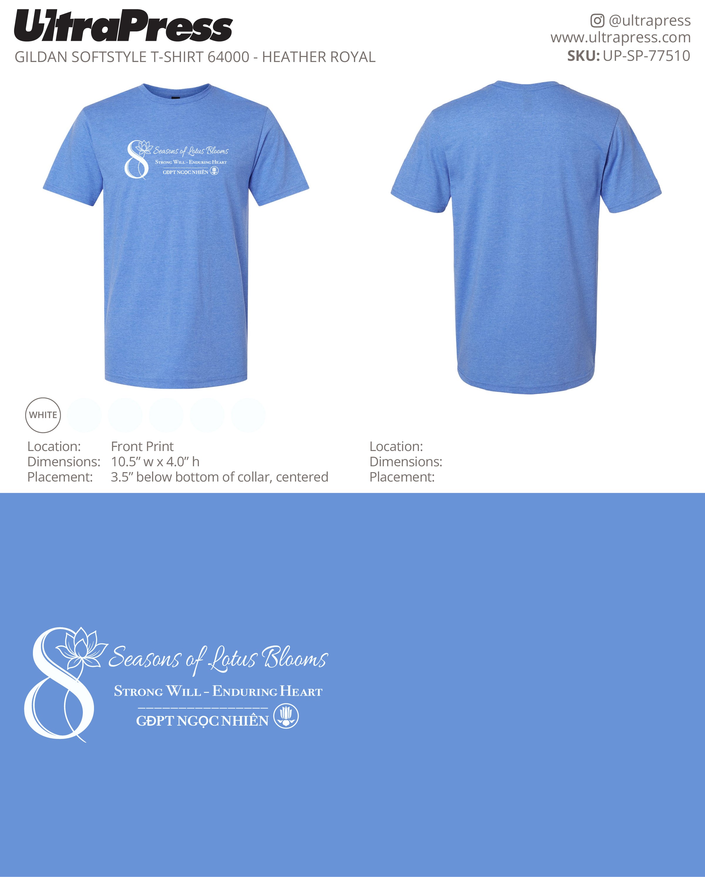 UP-SP-77510 Seasons of Lotus Blooms 2025 - Cuong Dinh 100 Min Qty (Bulk)