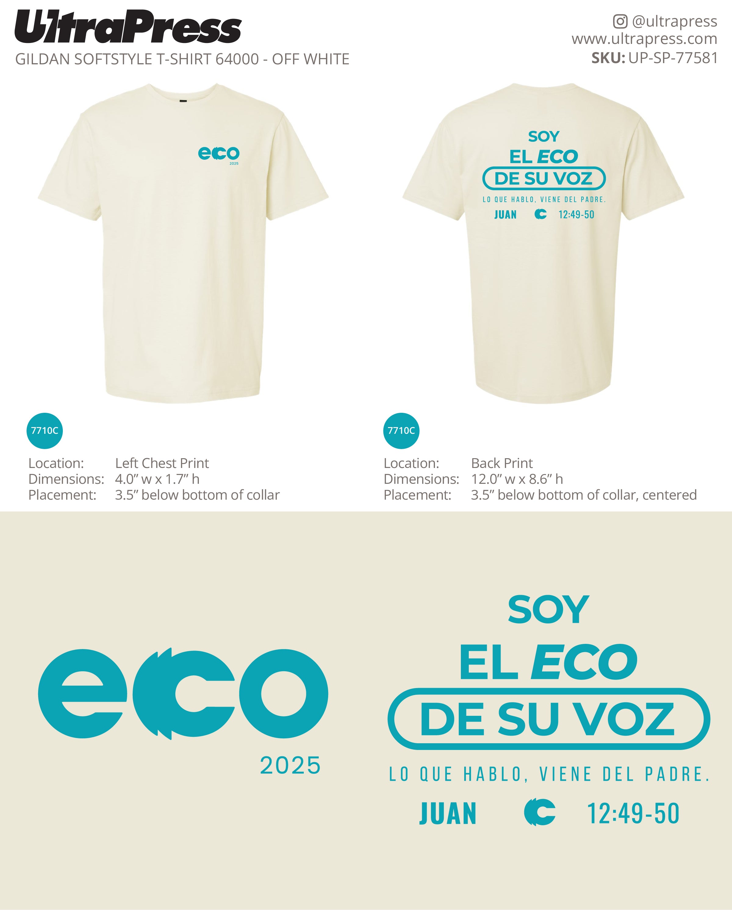 UP-SP-77581 ECO 2025 - Michelle Cruz 50 Min Qty (Bulk)