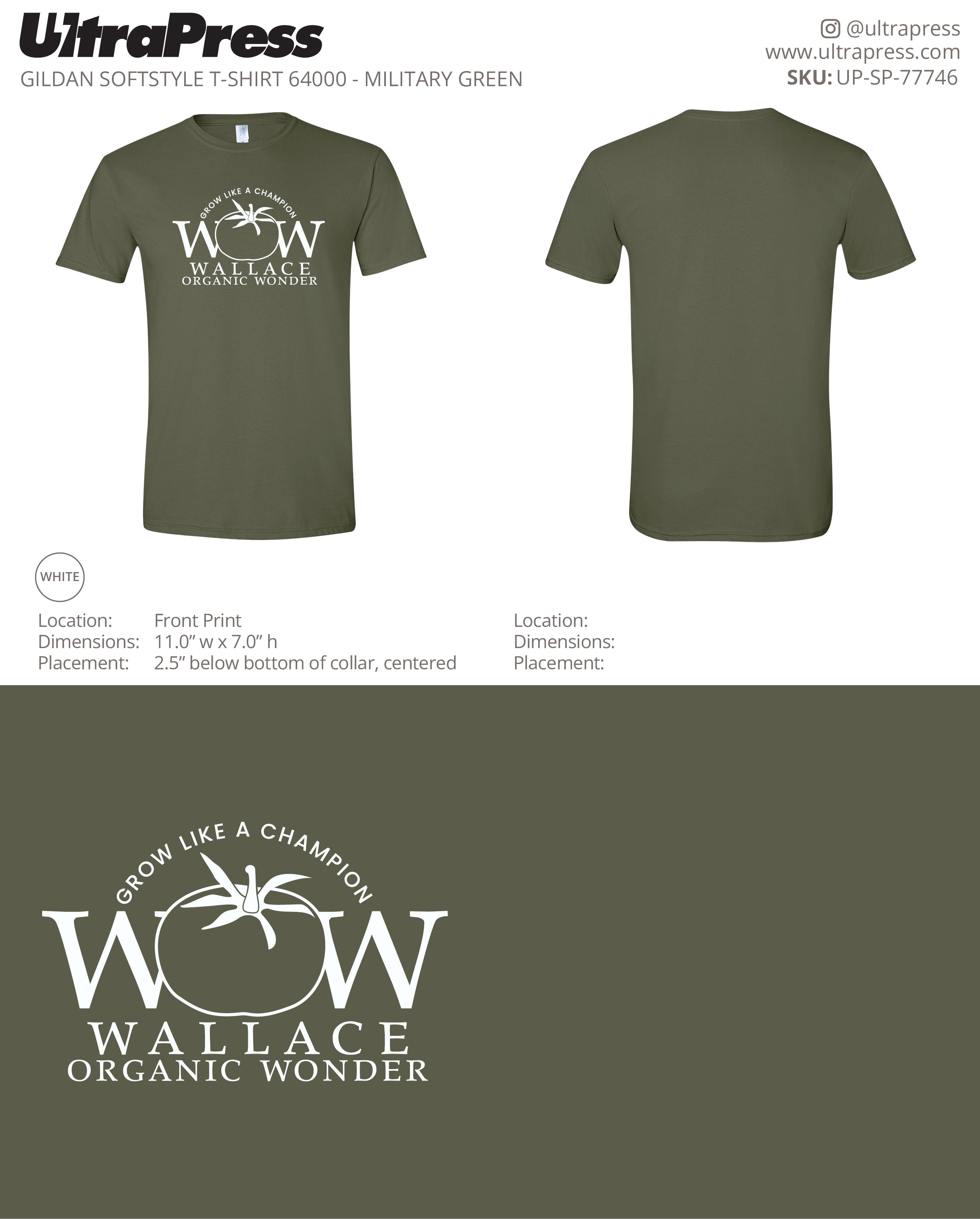 UP-SP-77746 Walace Wow - Ronald Wallace 100 Min Qty (Bulk)