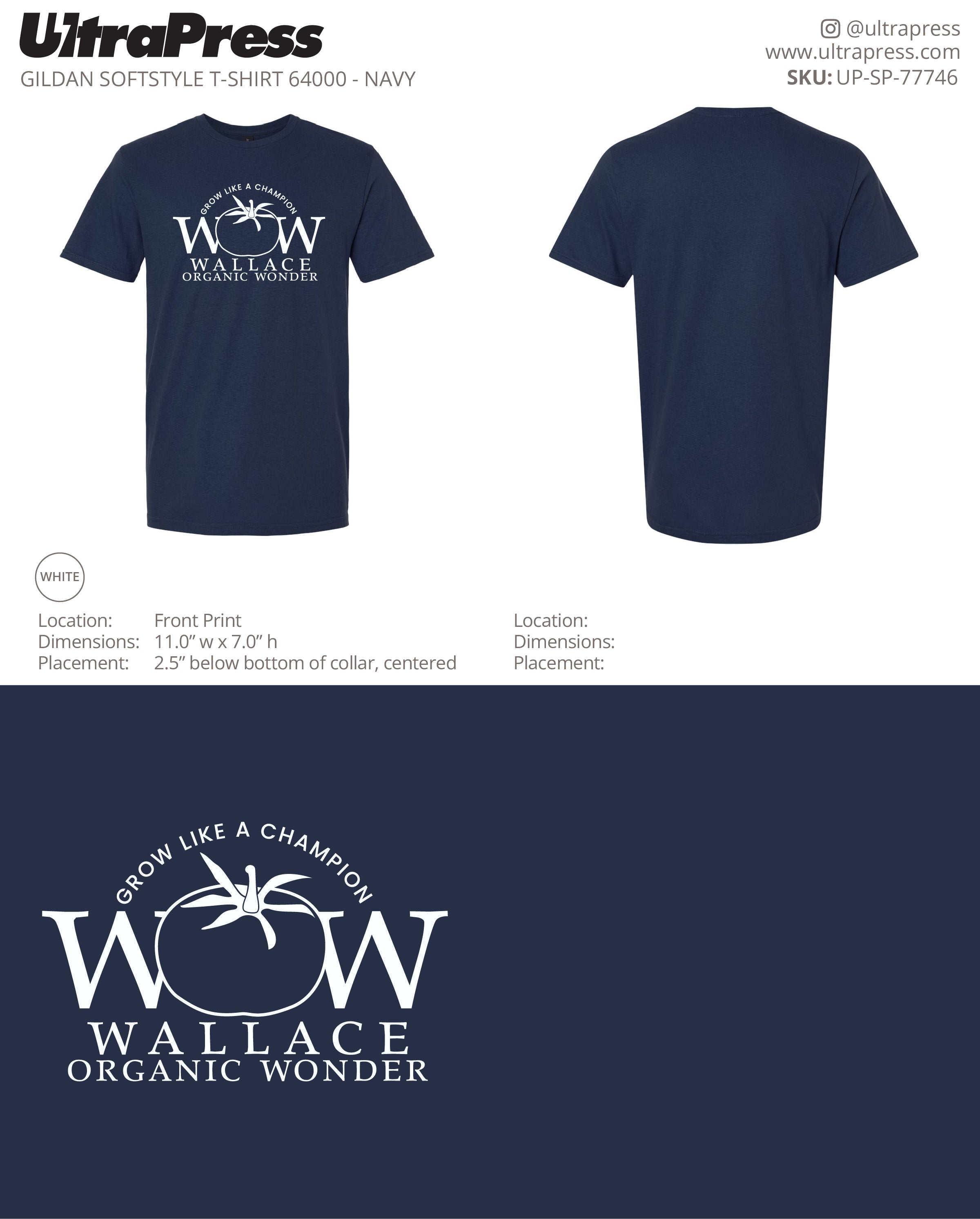 UP-SP-77746 Walace Wow - Ronald Wallace 100 Min Qty (Bulk)