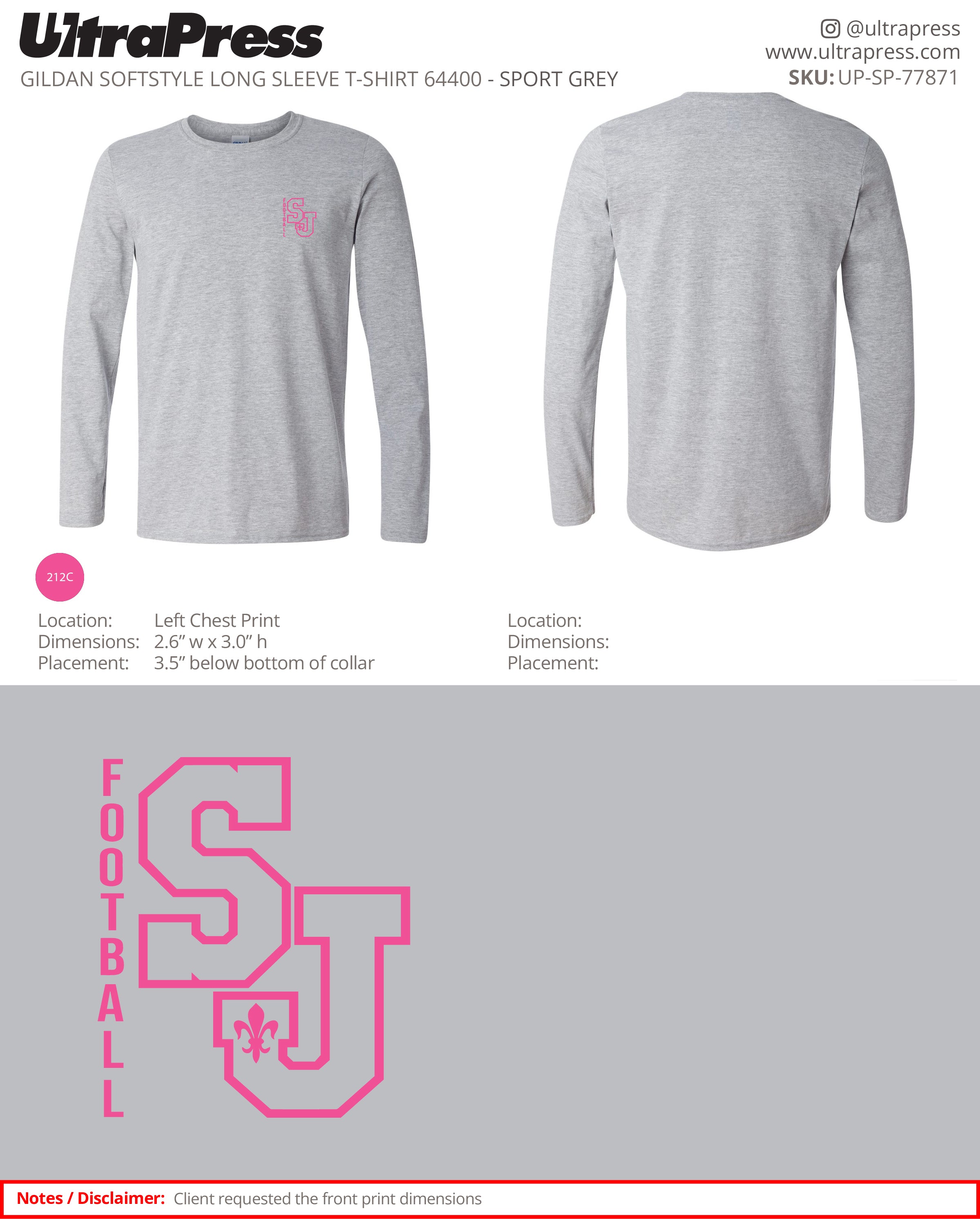 UP-SP-77871 Saint Joseph Long sleeves Shirts - Tim Loya 144 Min Qty (Bulk)