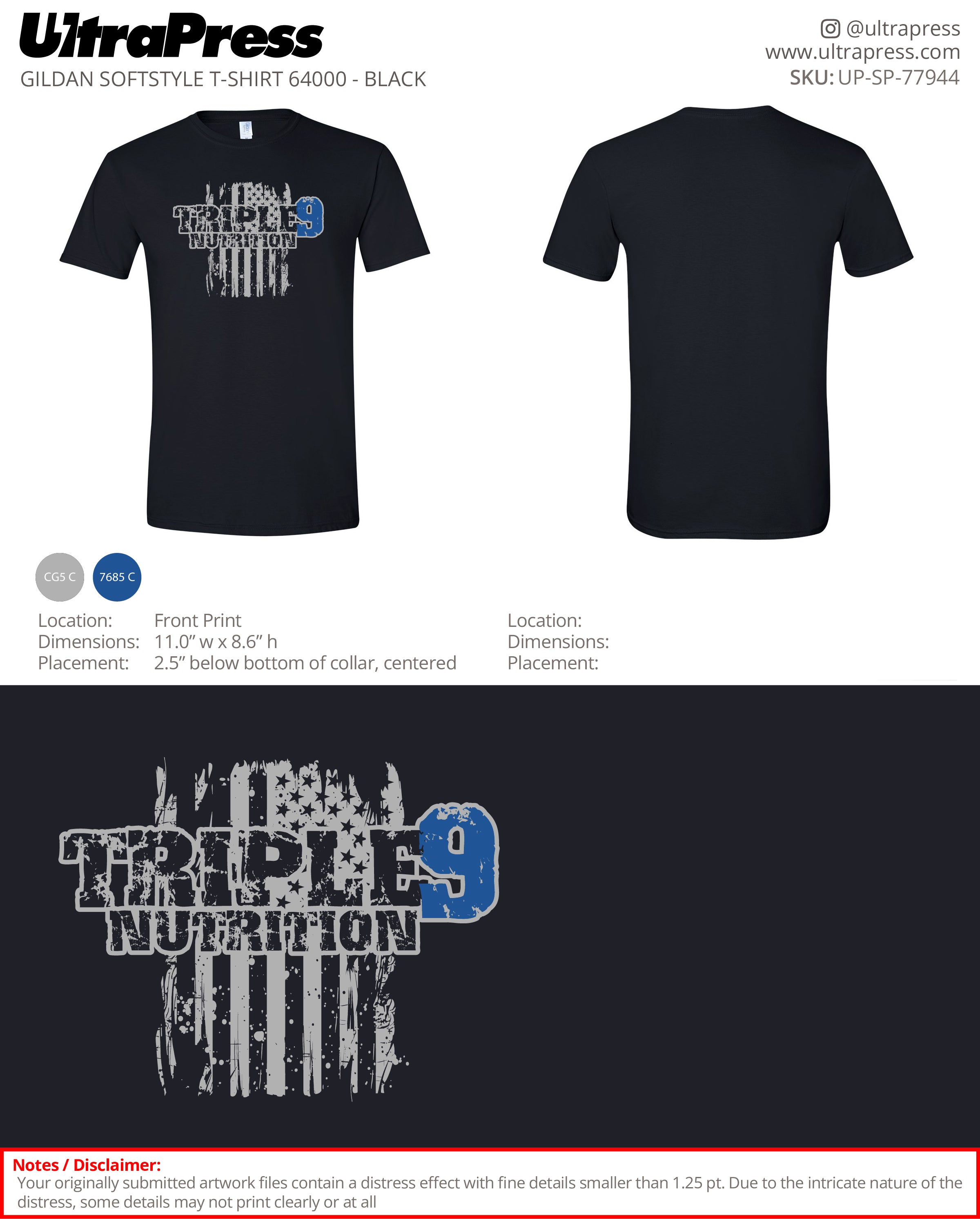 UP-SP-77944 - Cary Trzcinski 100 Min Qty (Bulk)