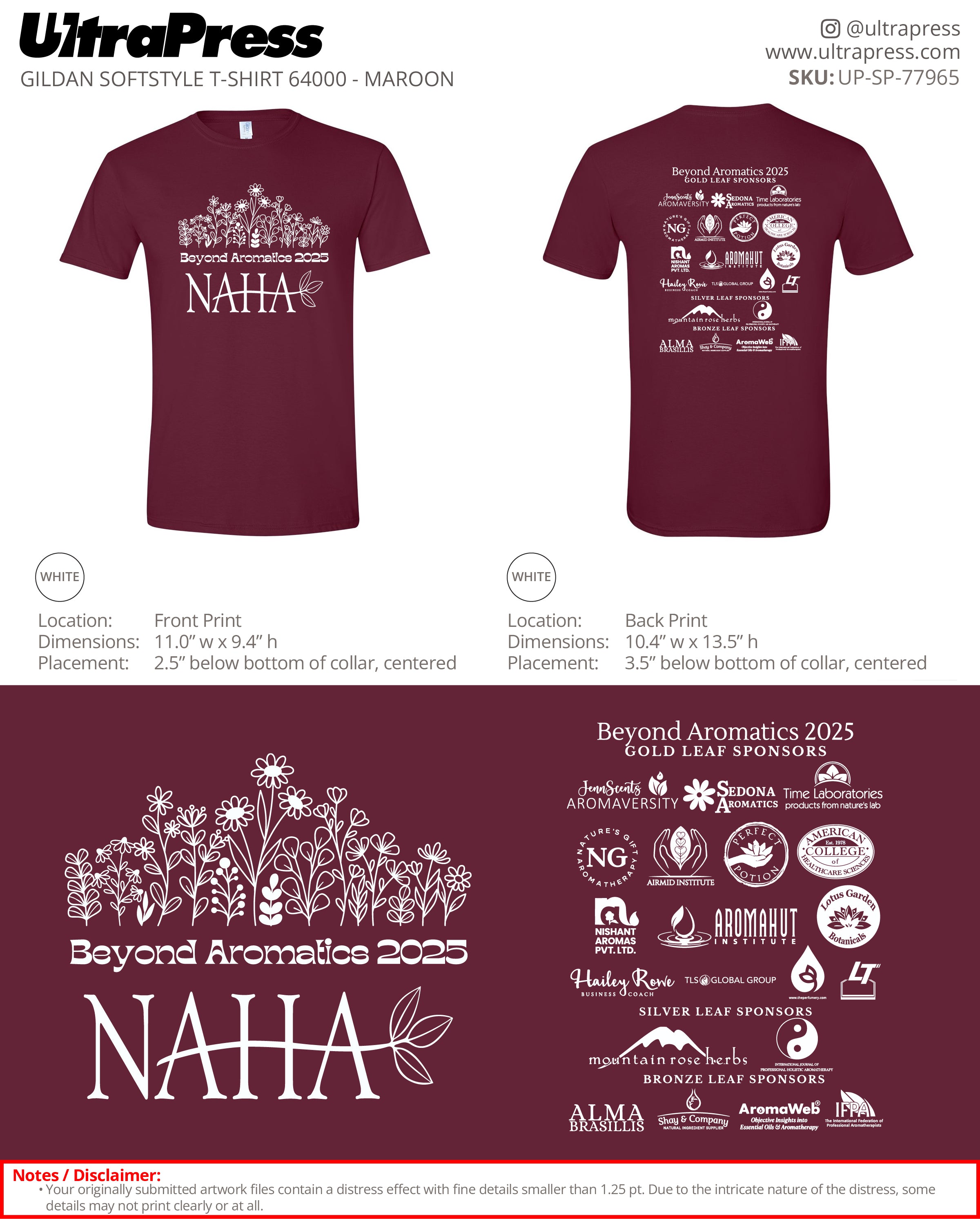 UP-SP-77965 Order #15236 - MaKayla Clanton 50 Min Qty (Bulk)