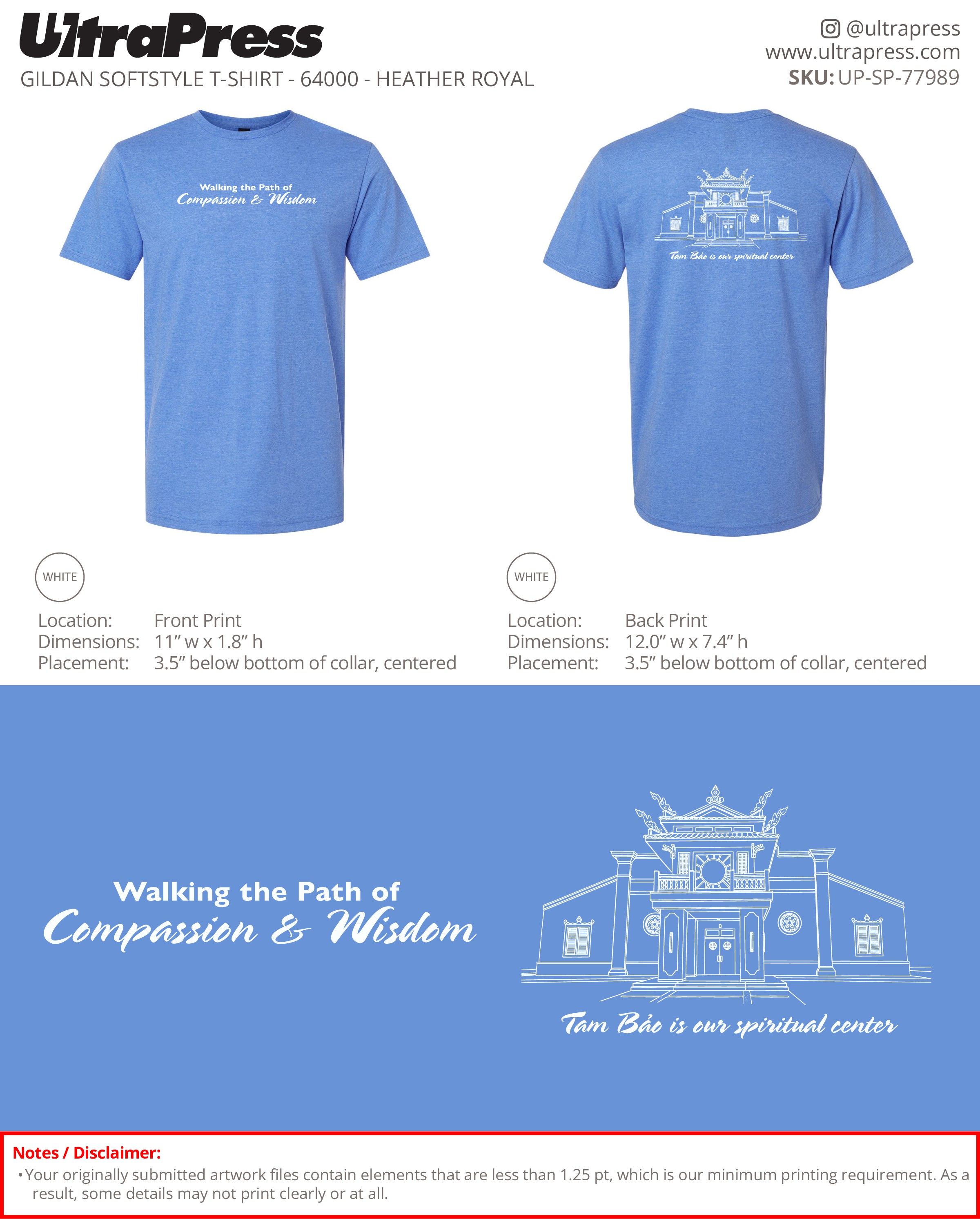 UP-SP-77989 Walk the Path - Van Nguyen 100 Min Qty (Bulk)