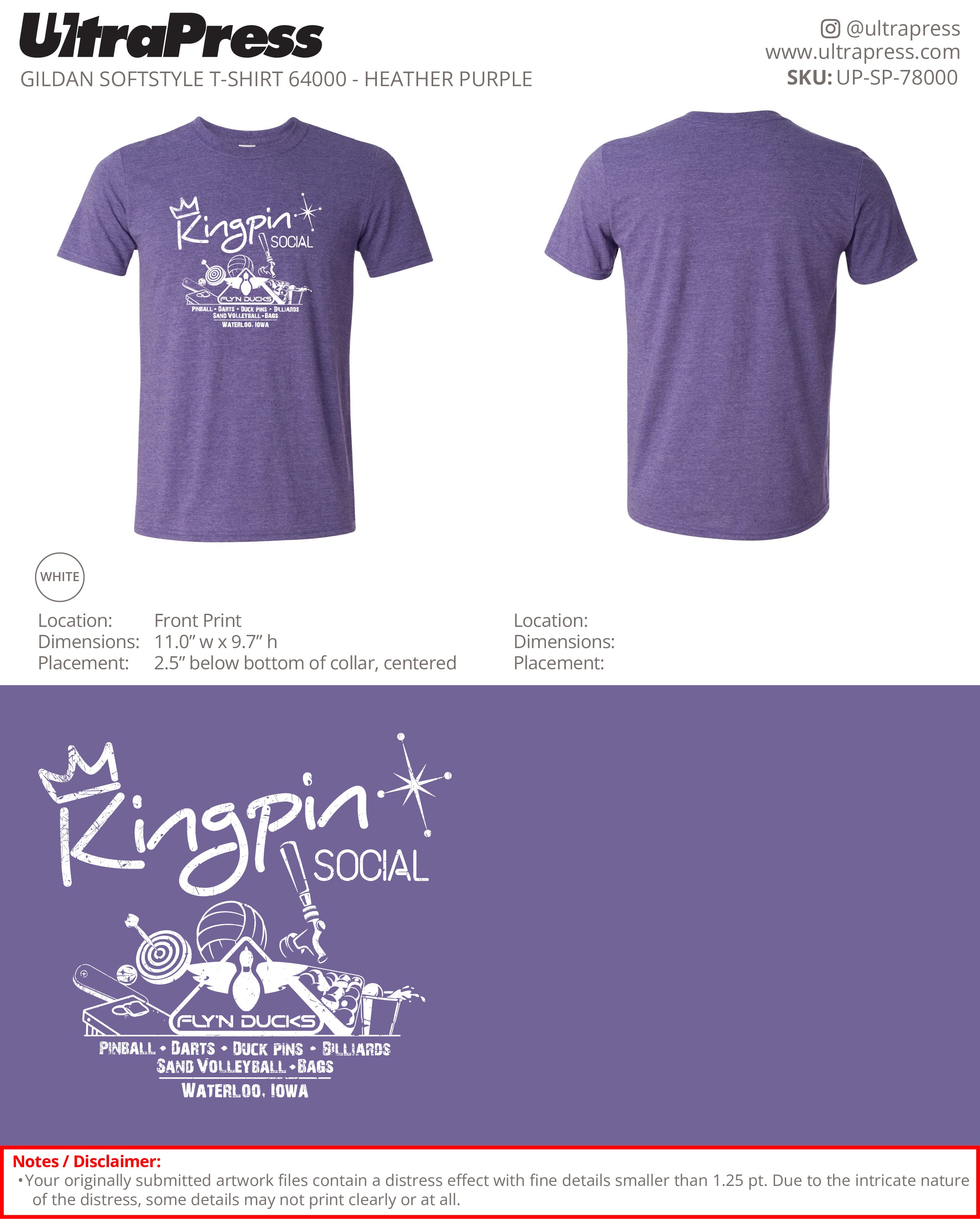 UP-SP-78000 Kingpin Social - Rich Eighme 100 Min Qty (Bulk)