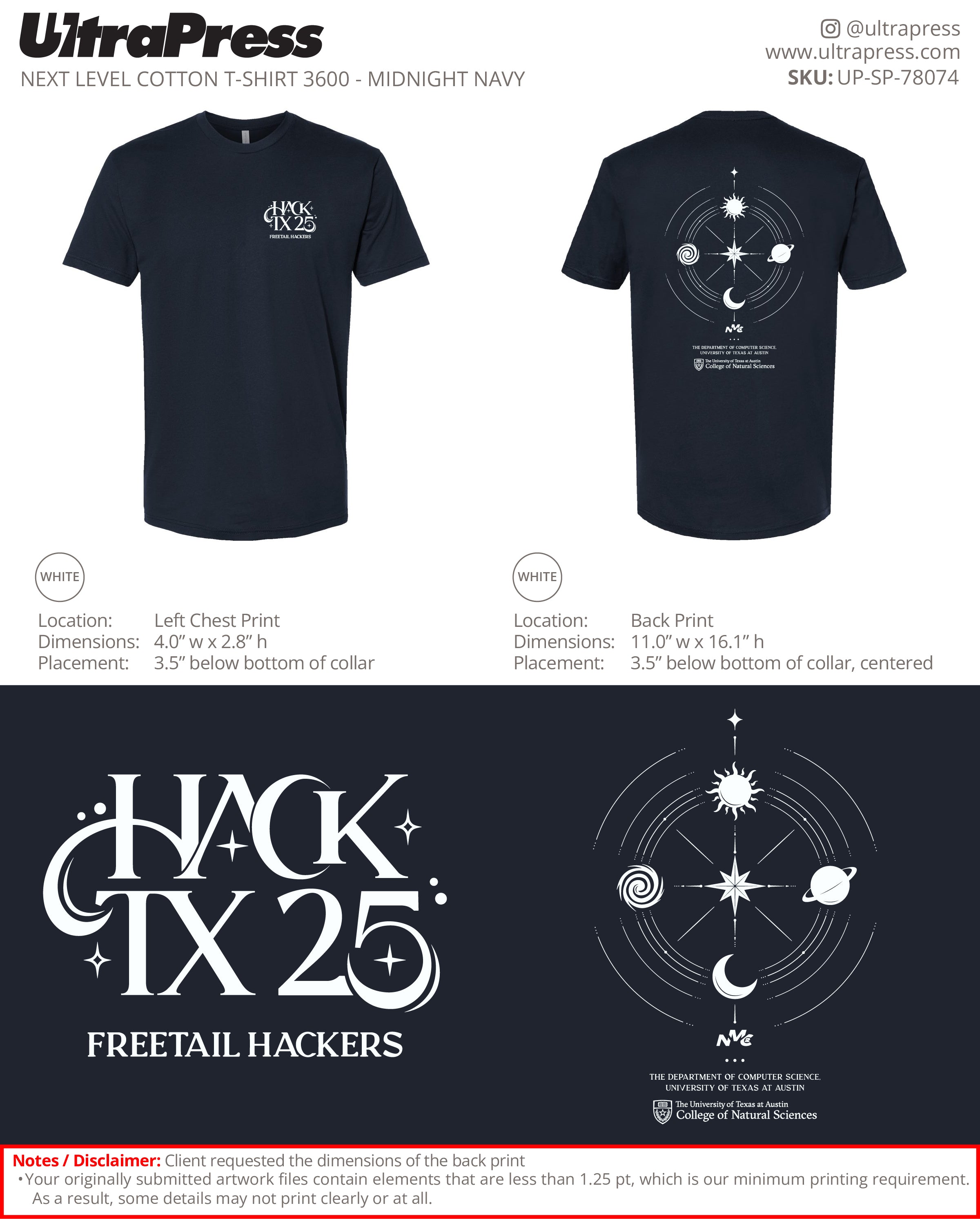 UP-SP-78074 HackTX 2025 - Nathan Lu 1000 Min Qty (Bulk)