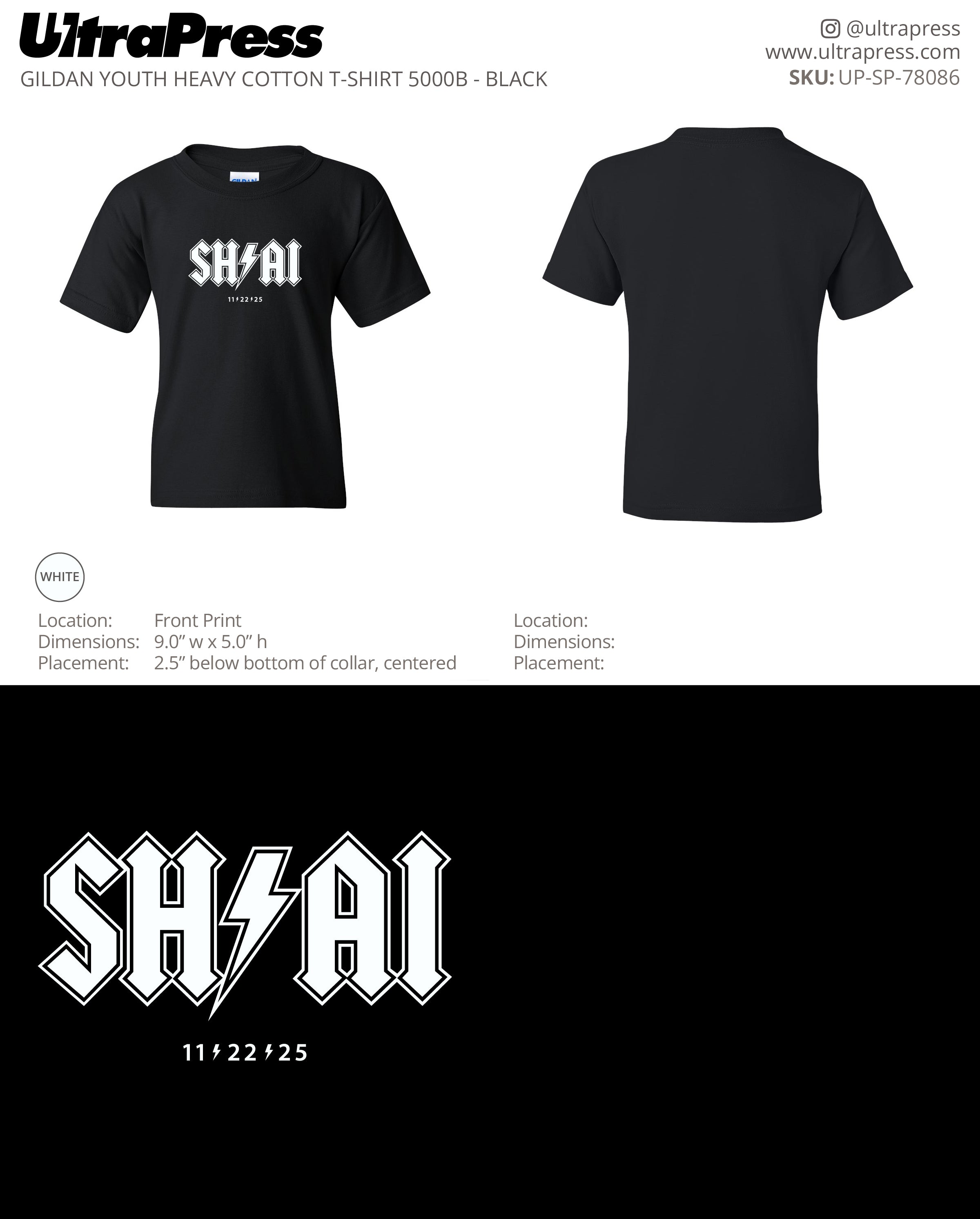 UP-SP-78086 SH | AI - Jamie H Sorge 100 Pieces Package (Bulk)