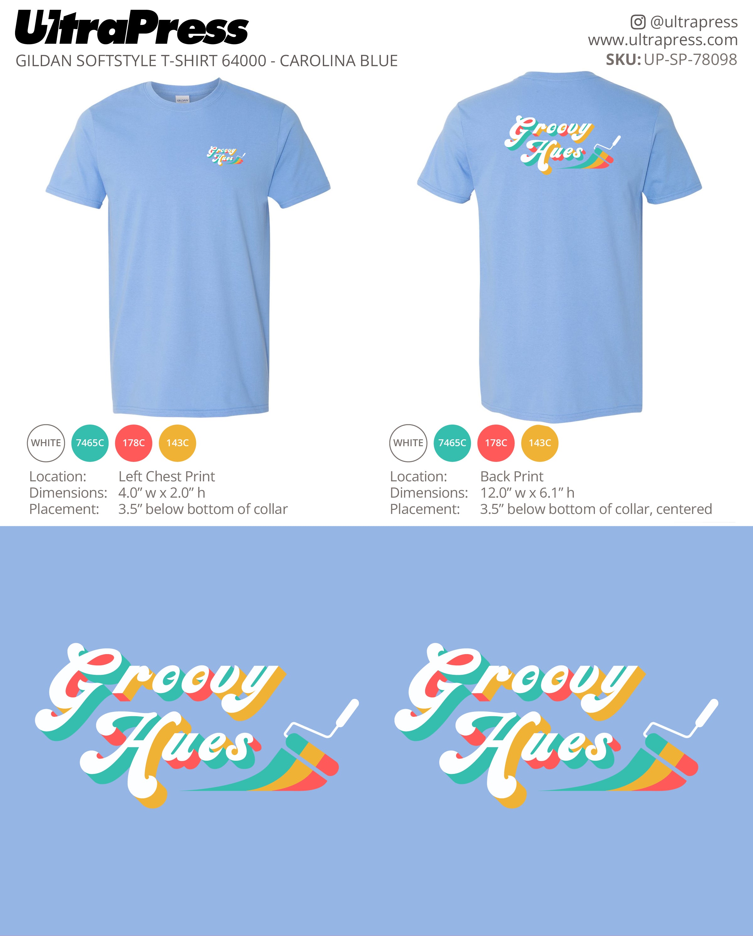 UP-SP-78098 Groovy Hues - Randy Carpen 100 Pieces Package (Bulk)