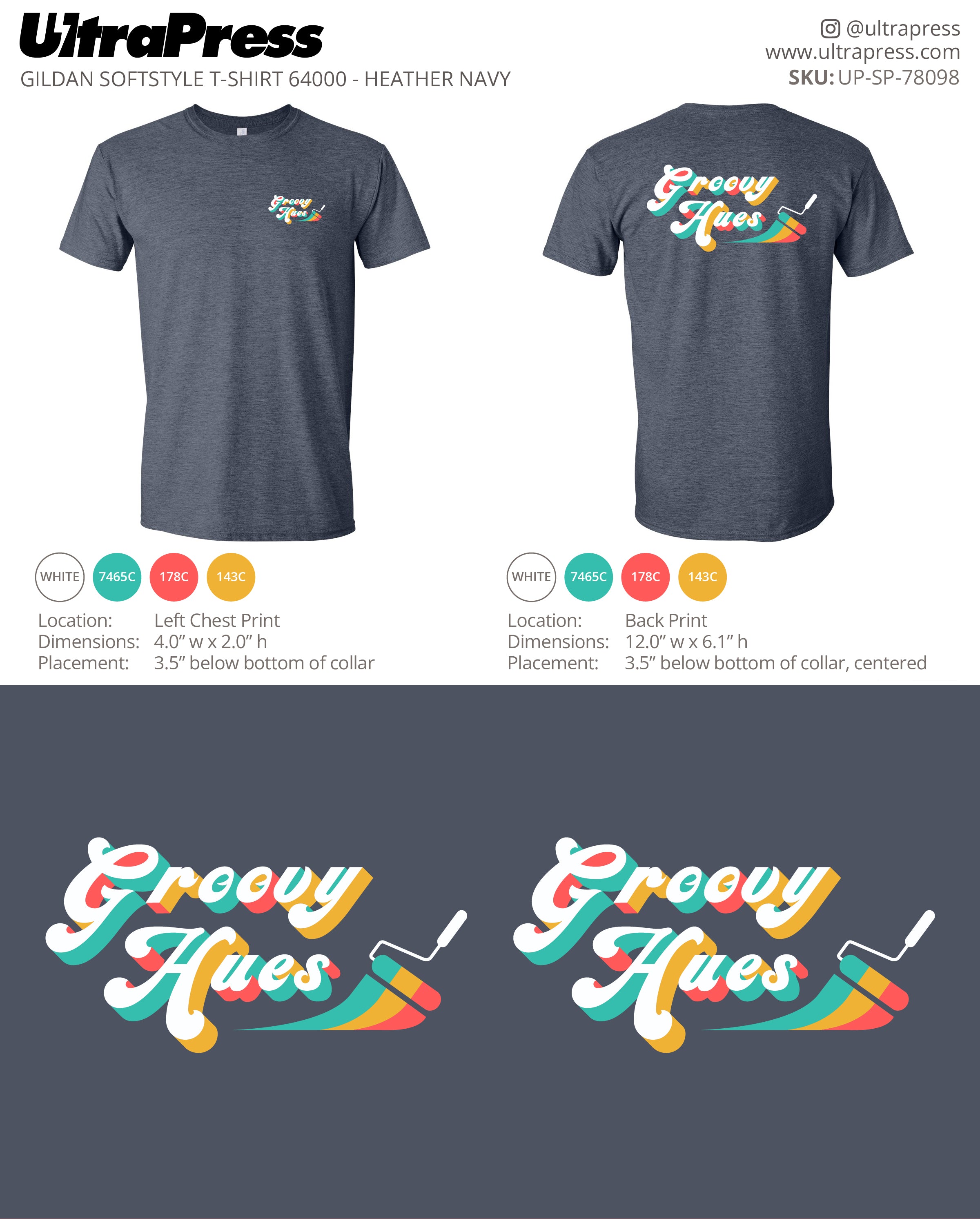 UP-SP-78098 Groovy Hues - Randy Carpen 100 Pieces Package (Bulk)