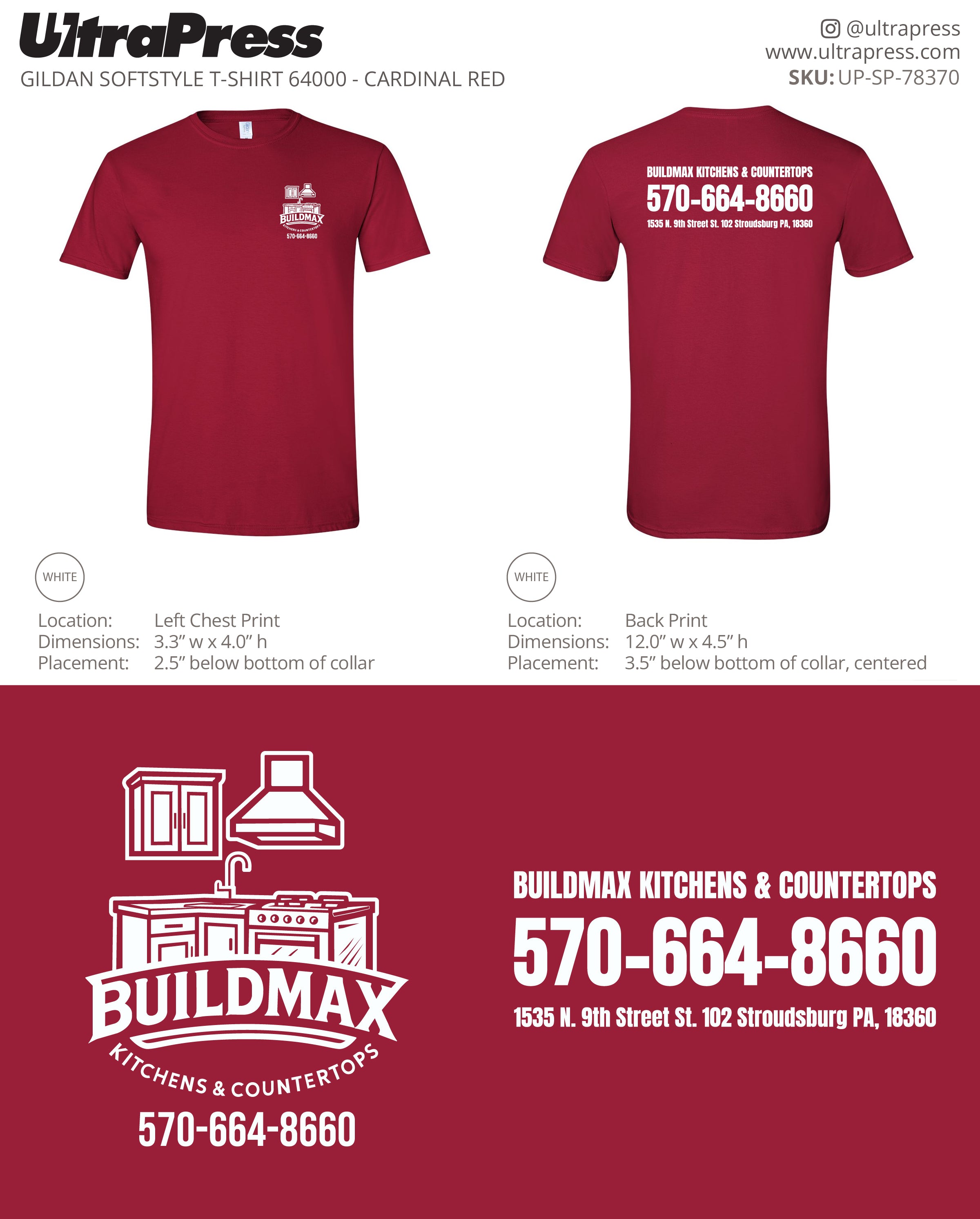 UP-SP-78370 Buildmax Kitchens & Countertops - Jolanta Wiecek-Murgas 24 Min Qty (Bulk)