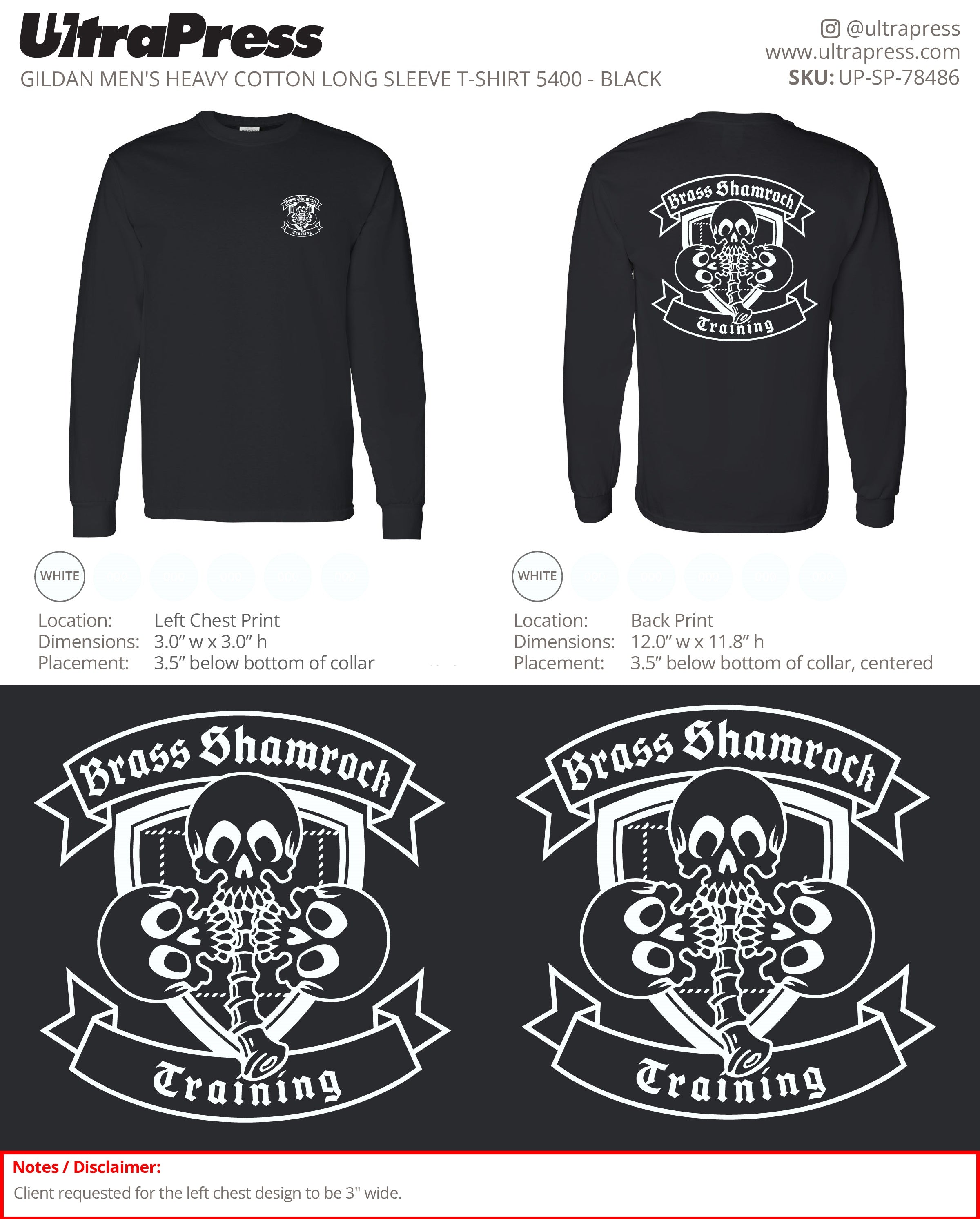 UP-SP-78486 Brass Shamrock Training - Steve Reno 50 Pieces Package (Bulk)