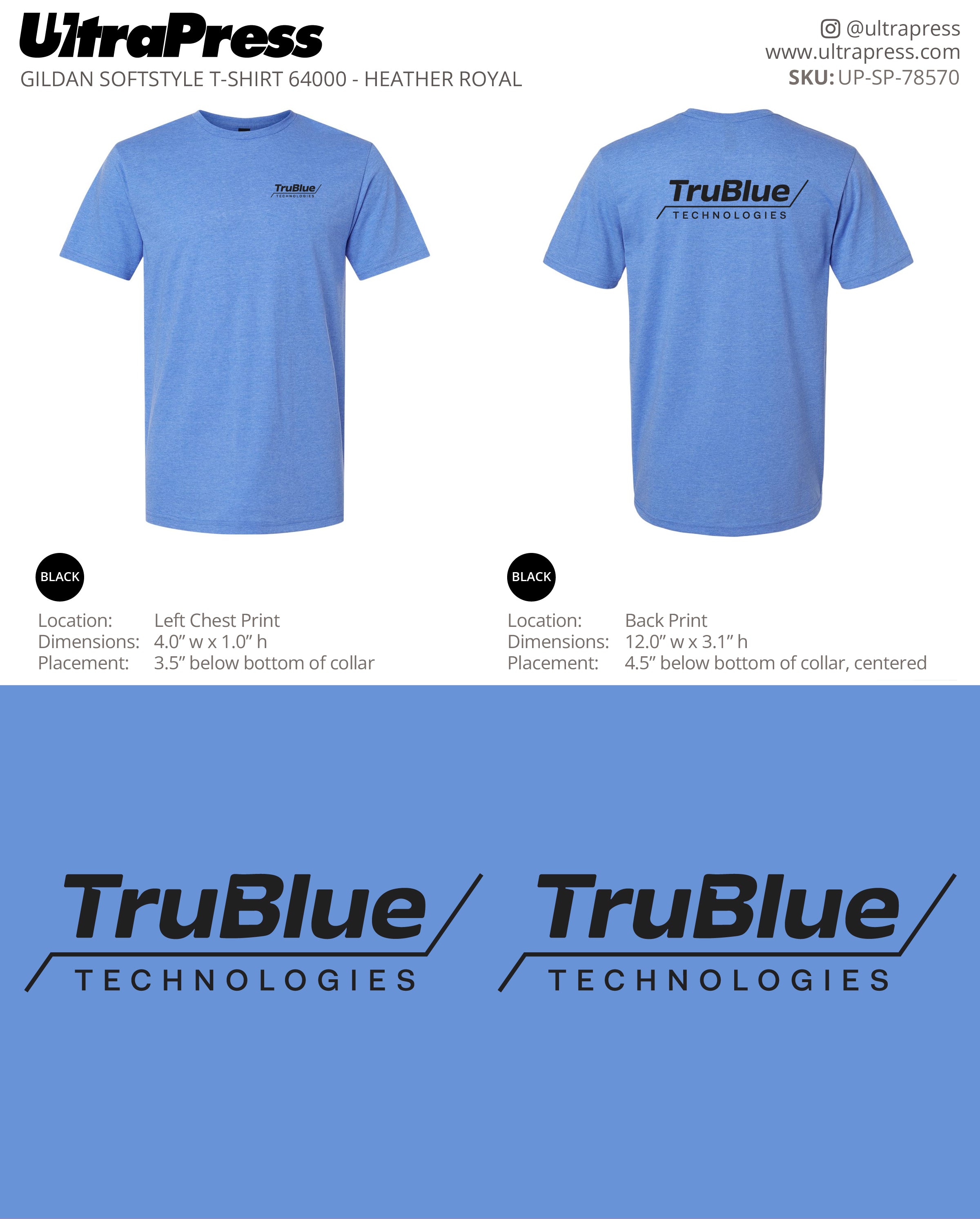 UP-SP-78570 TruBlue Technologies - Mia Lim 100 Min Qty (Bulk)