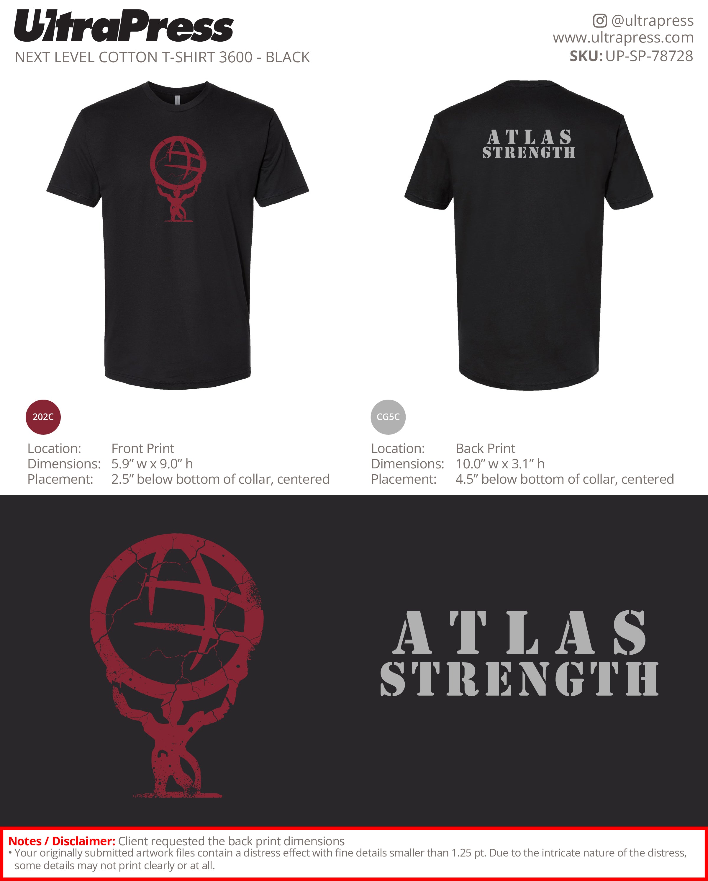 UP-SP-78728 Atlas - Patrick Rice 48 Min Qty (Bulk)