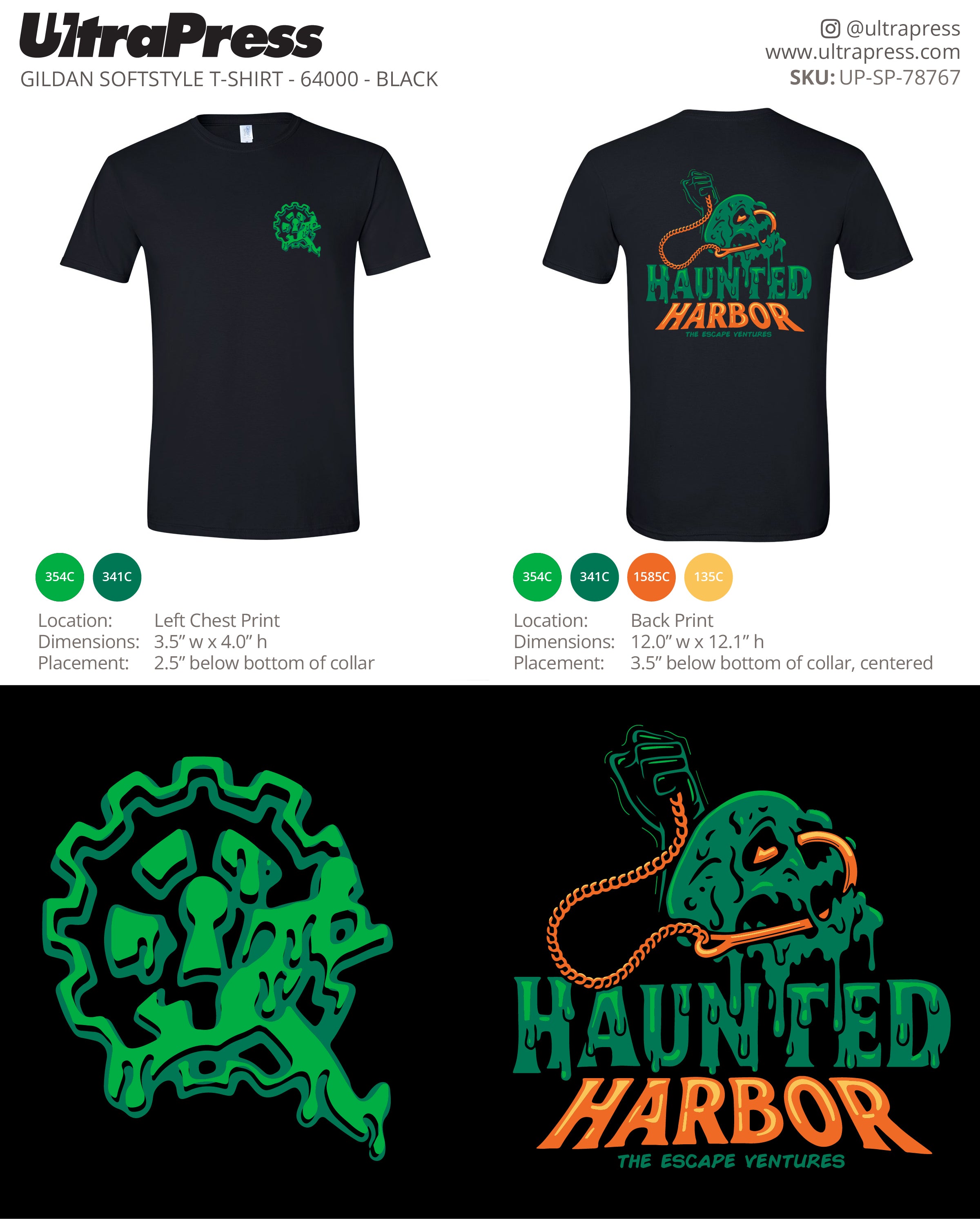 UP-SP-78767 Haunted Harbor - Curtis Ratliff 100 Min Qty (Bulk)