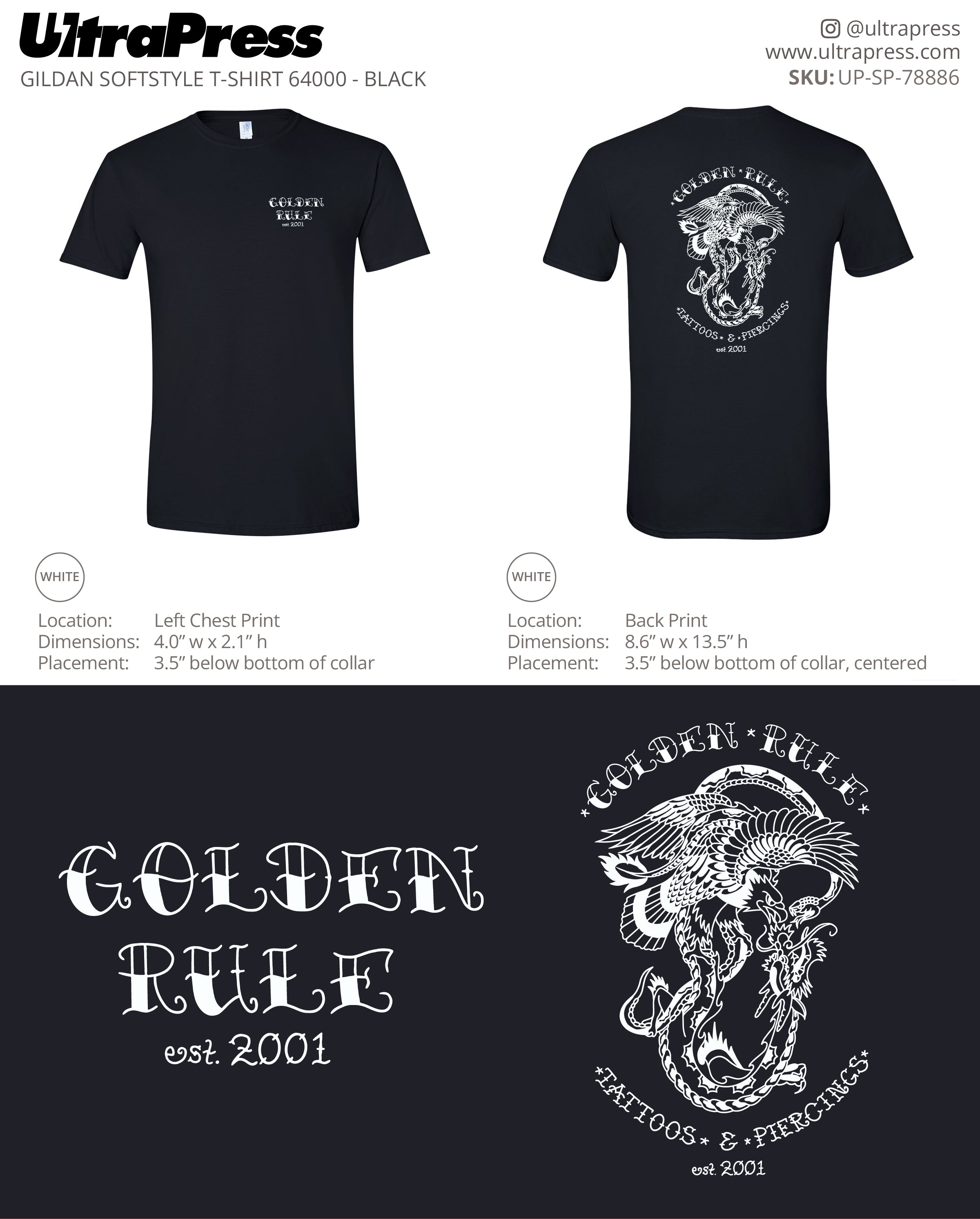 UP-SP-78886 Golden Rule - Aaron T Dameron 100 Pieces Package (Bulk)