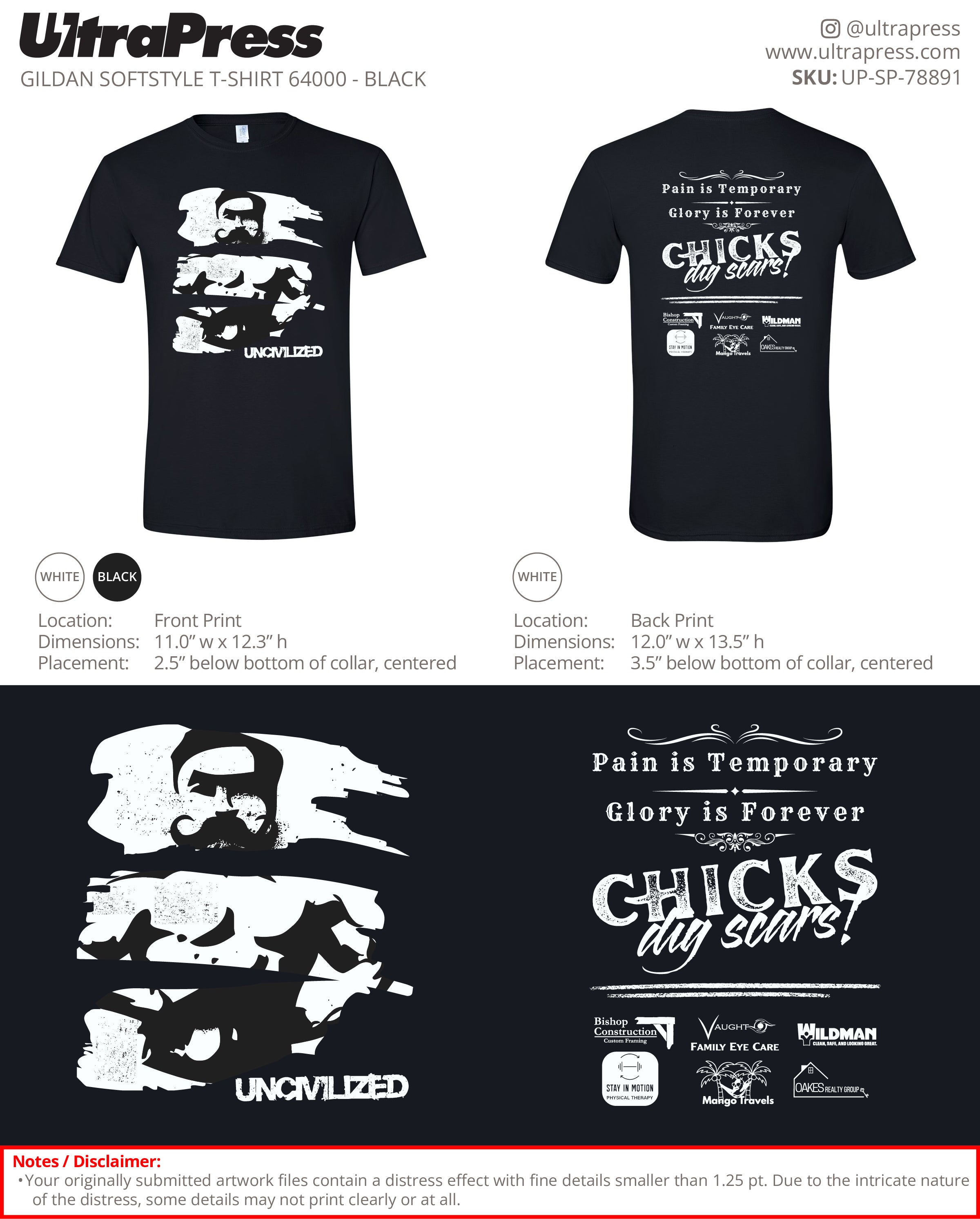 UP-SP-78891 UNCIVILIZED - Dave Crandall 100 Min Qty (Bulk)