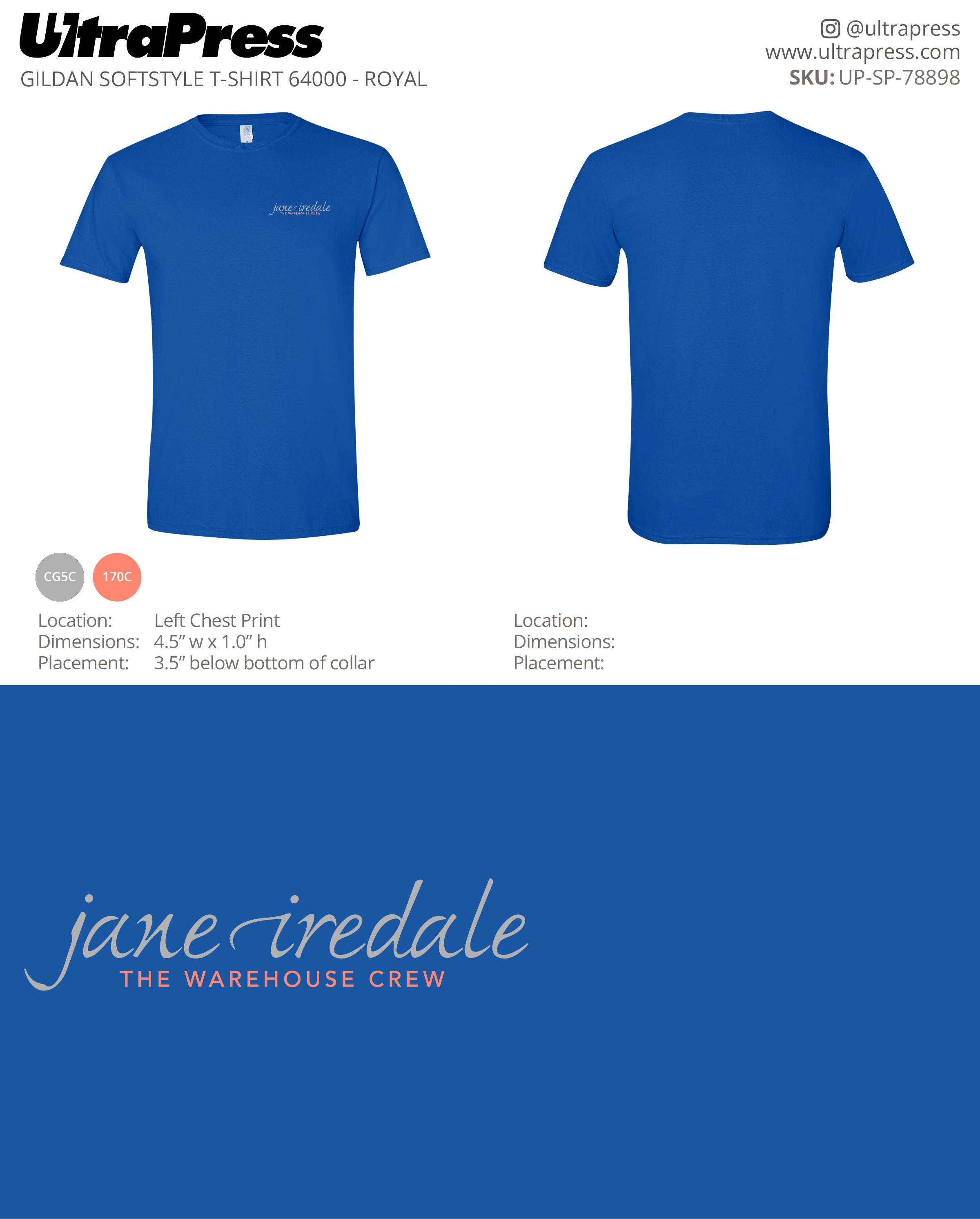 UP-SP-78898 The Warehouse Crew - Jordan Lamberg 100 Min Qty (Bulk)