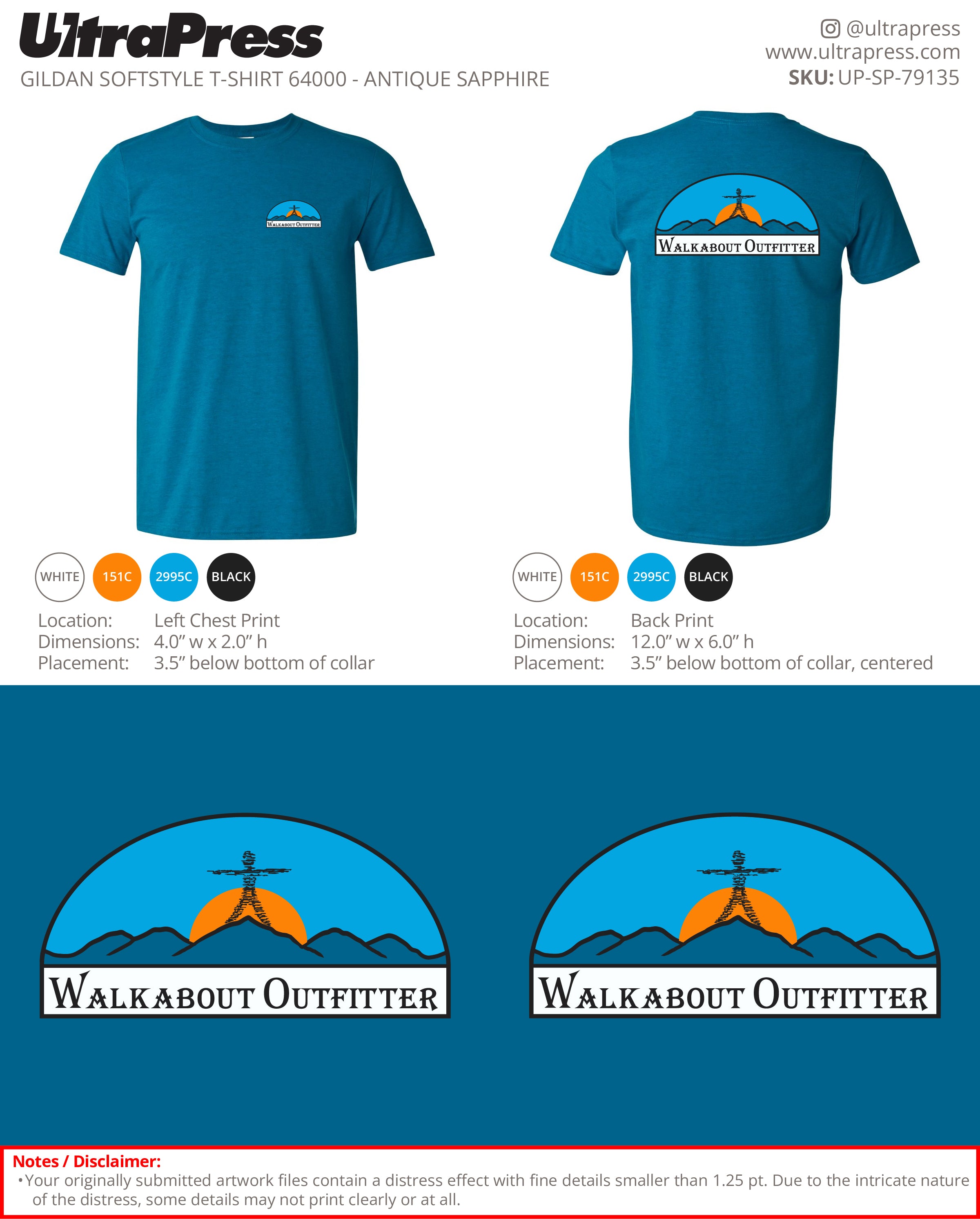 UP-SP-79135 Walkabout Outfitter - Tina Miller 100 Min Qty (Bulk)