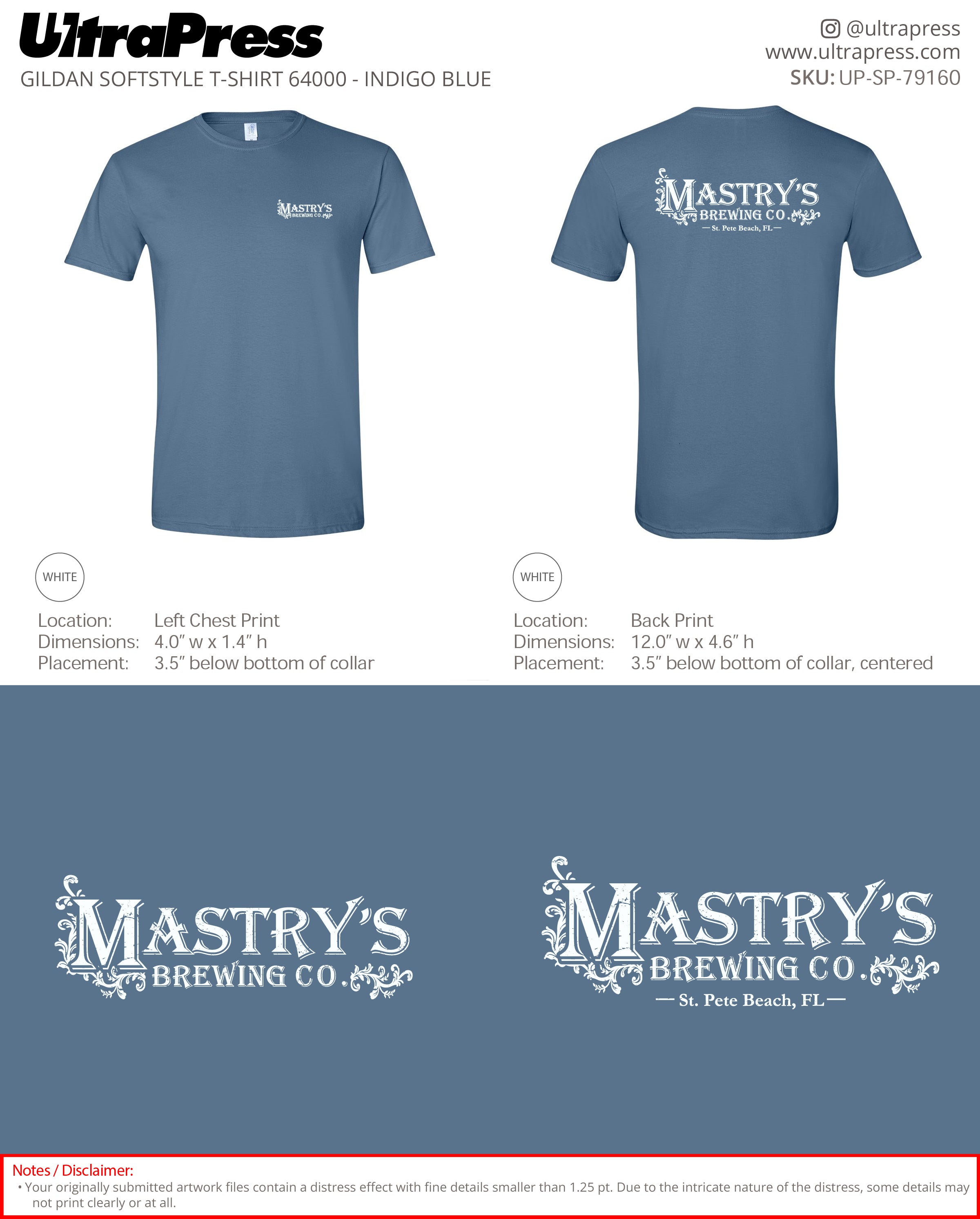 UP-SP-79160 Mastry's Brewing Co. - Matthew Dahm 100 Pieces Package Deal (Bulk)