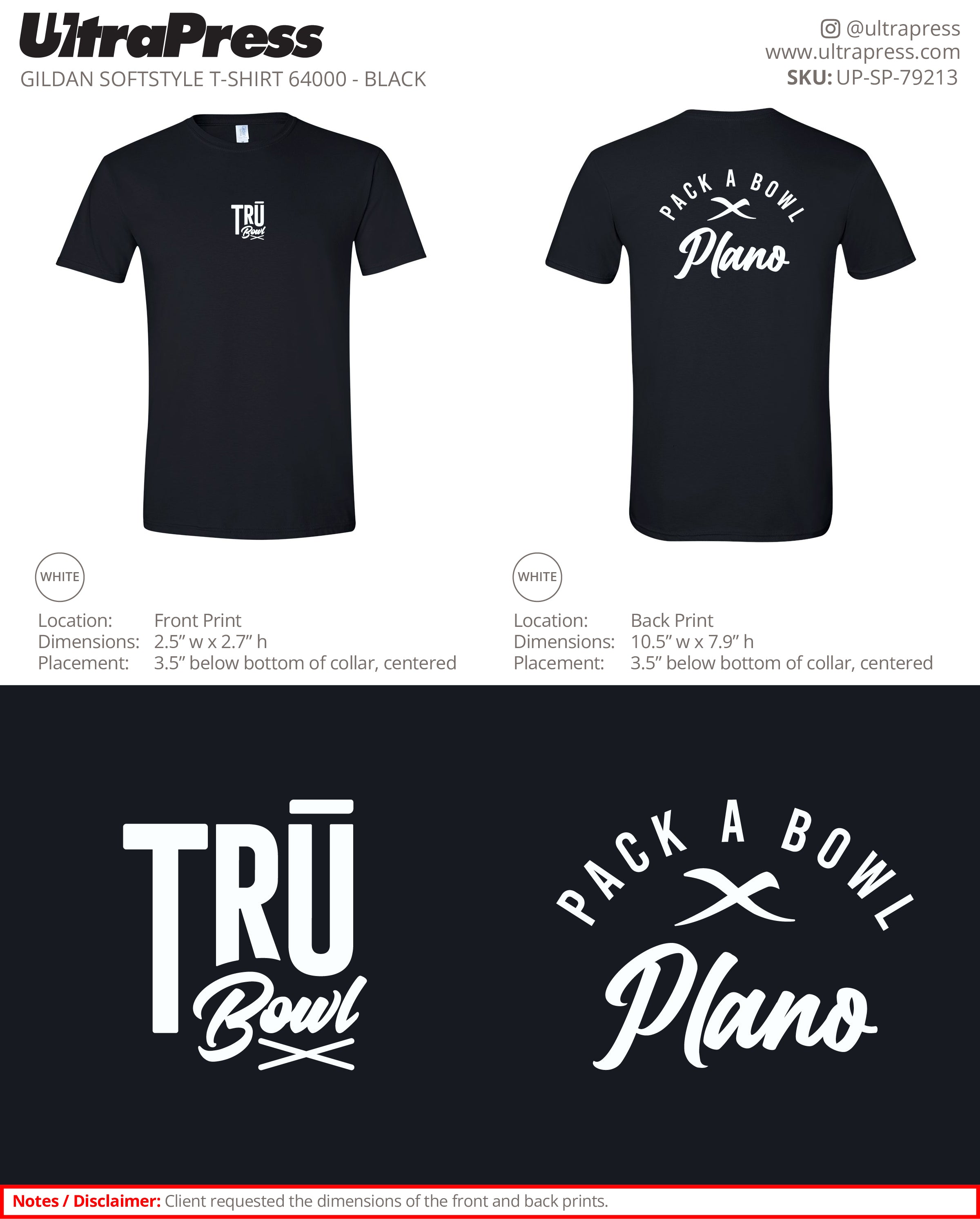 UP-SP-79213 Pack a bowl - Lilian Nguyen 100 Min Qty (Bulk)