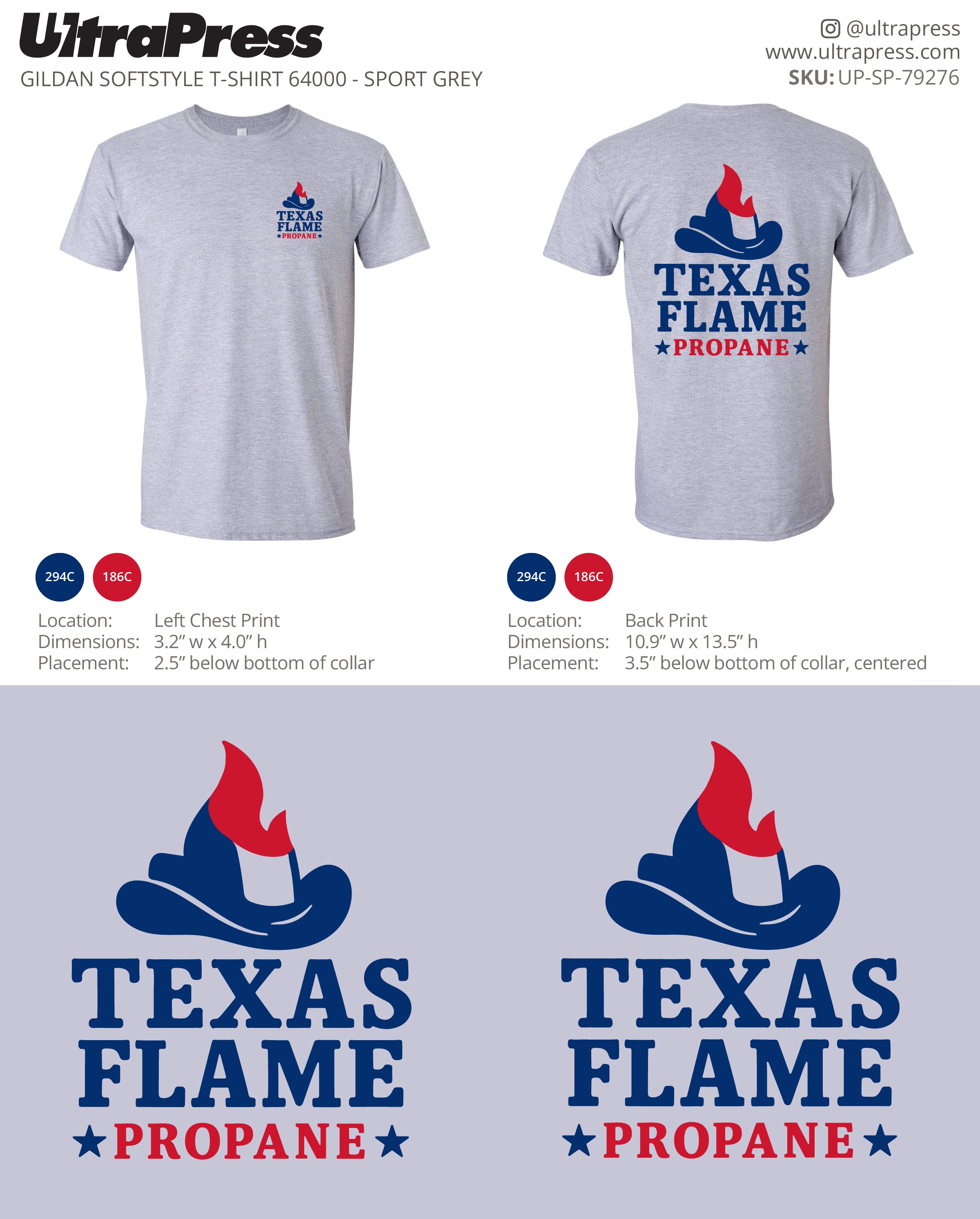 UP-SP-79276 Texas Propane. - Kevin Cashman 100 Min Qty (Bulk)