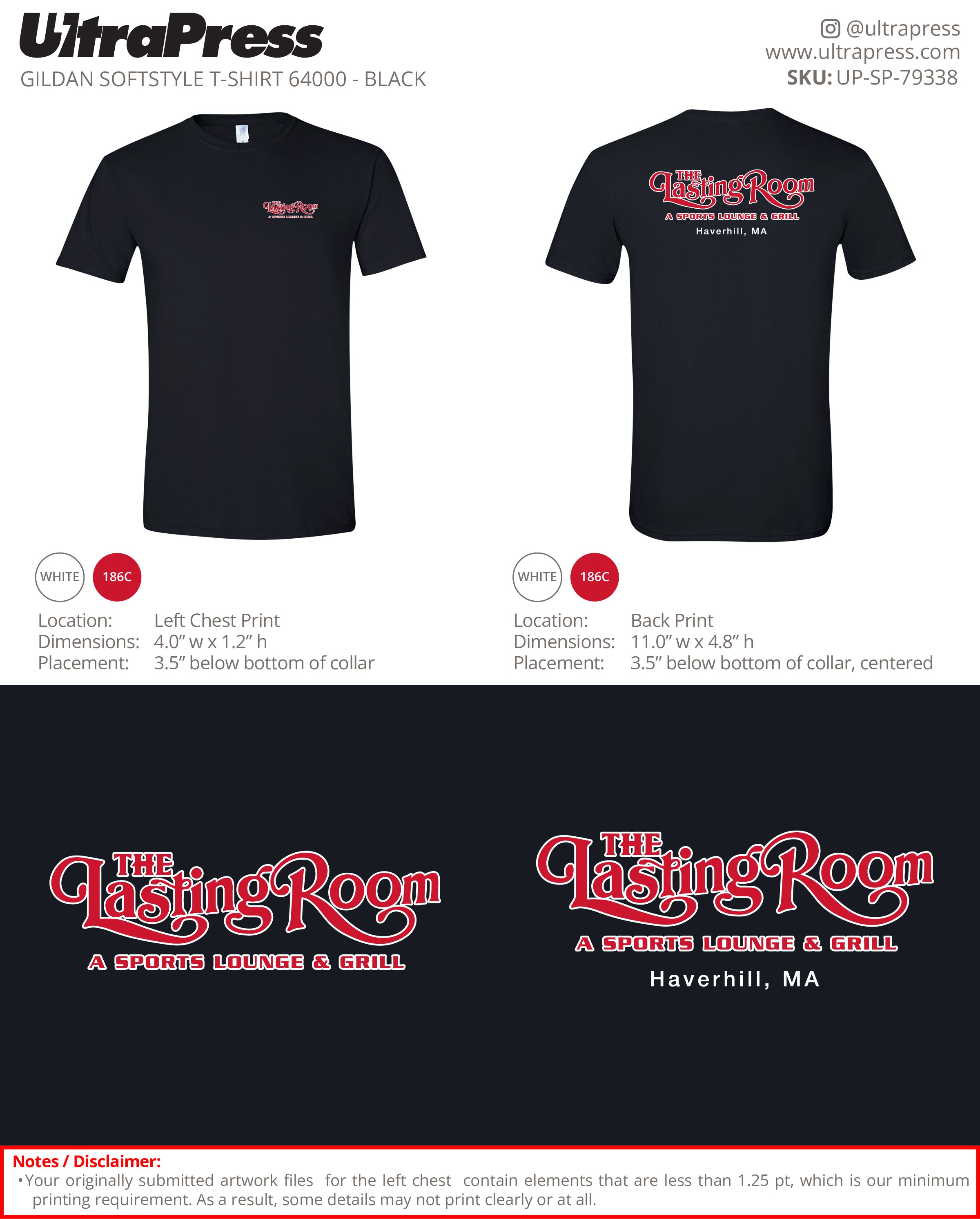 UP-SP-79338 The Lasting Room - John 100 Min Qty (Bulk)