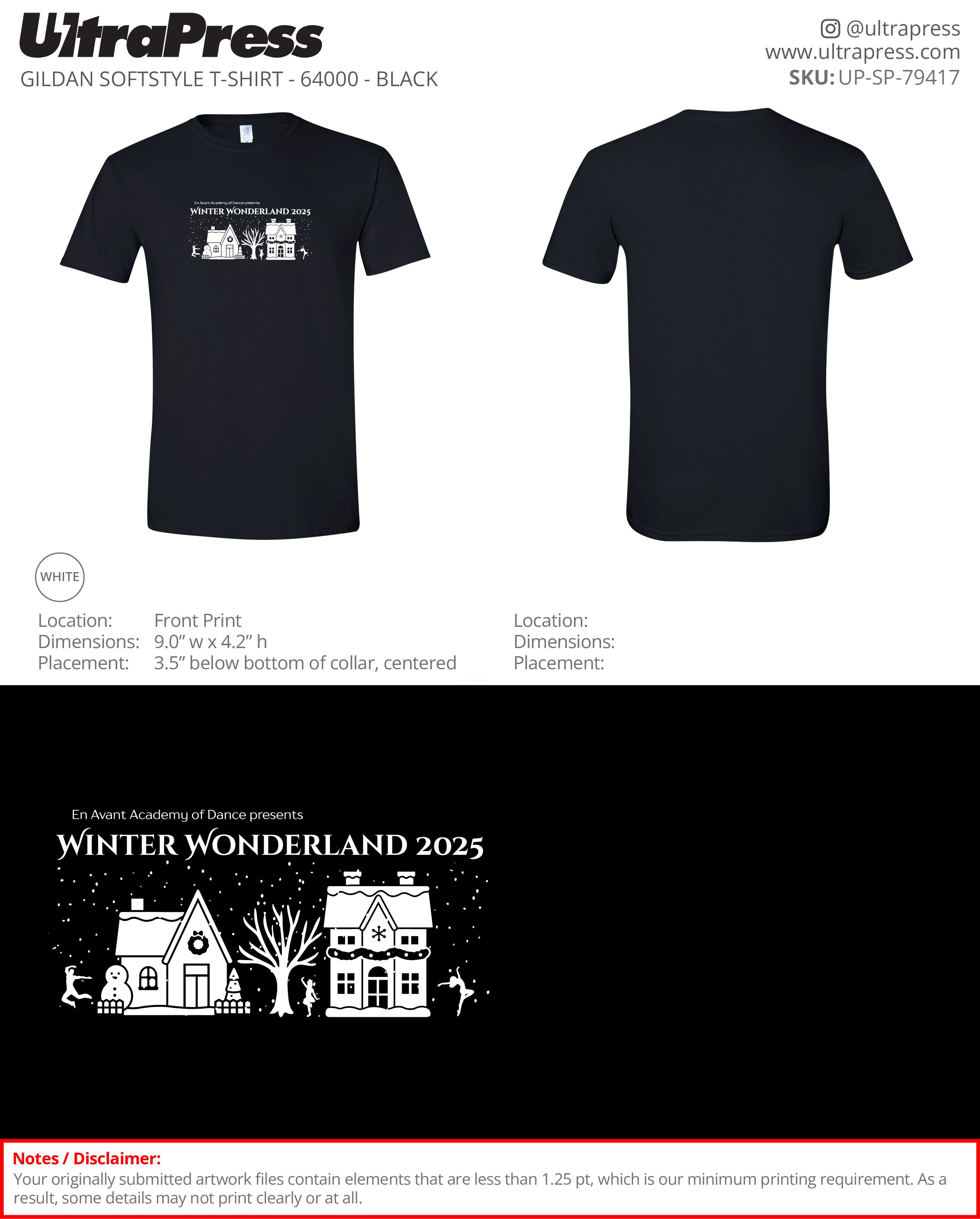 UP-SP-79417 Winter Wonderland 2025 - Briley Shanander 100 Min Qty (Bulk)