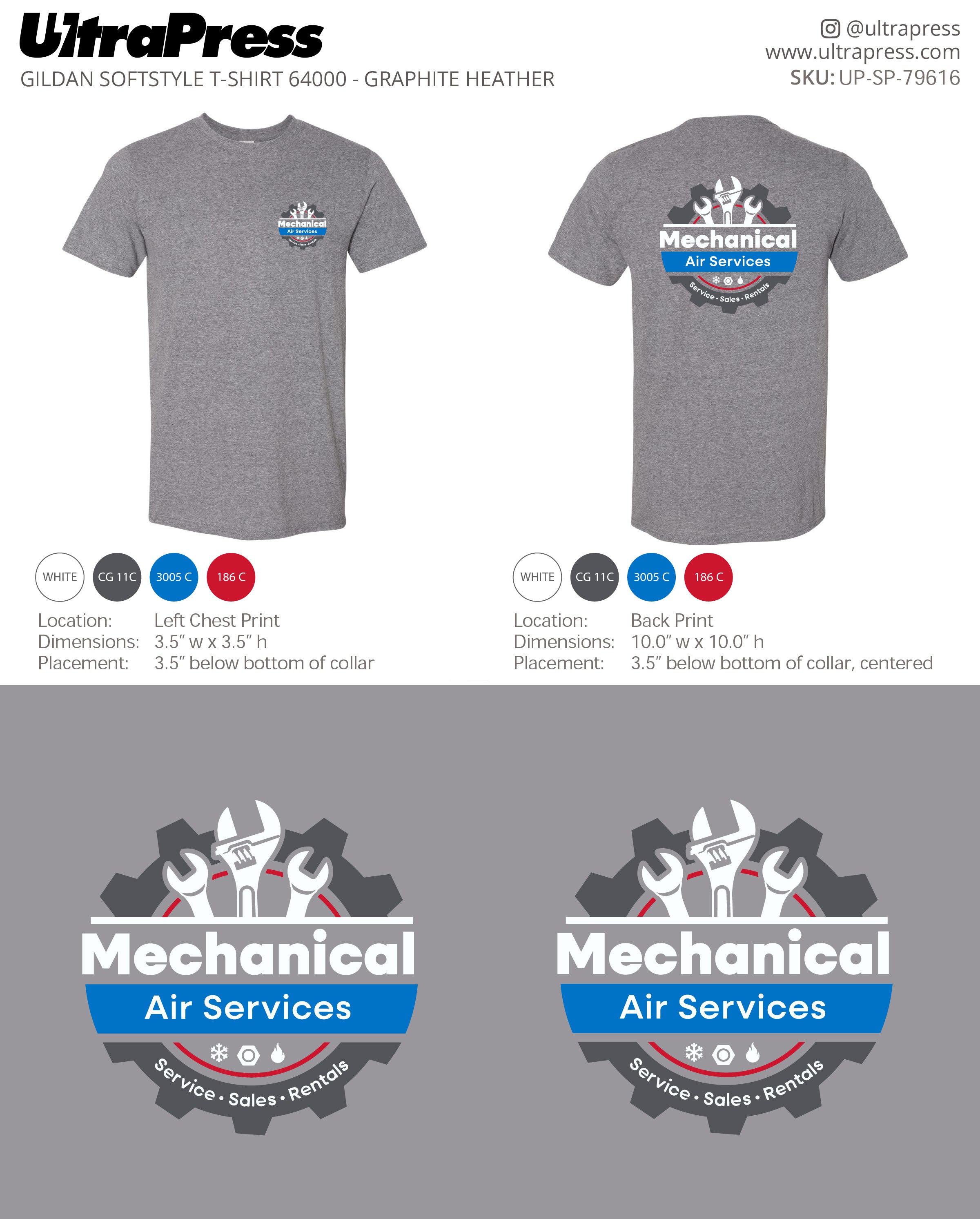 UP-SP-79616 Mechanical Air Services - Idayl daly 100 Pieces Package (Bulk)