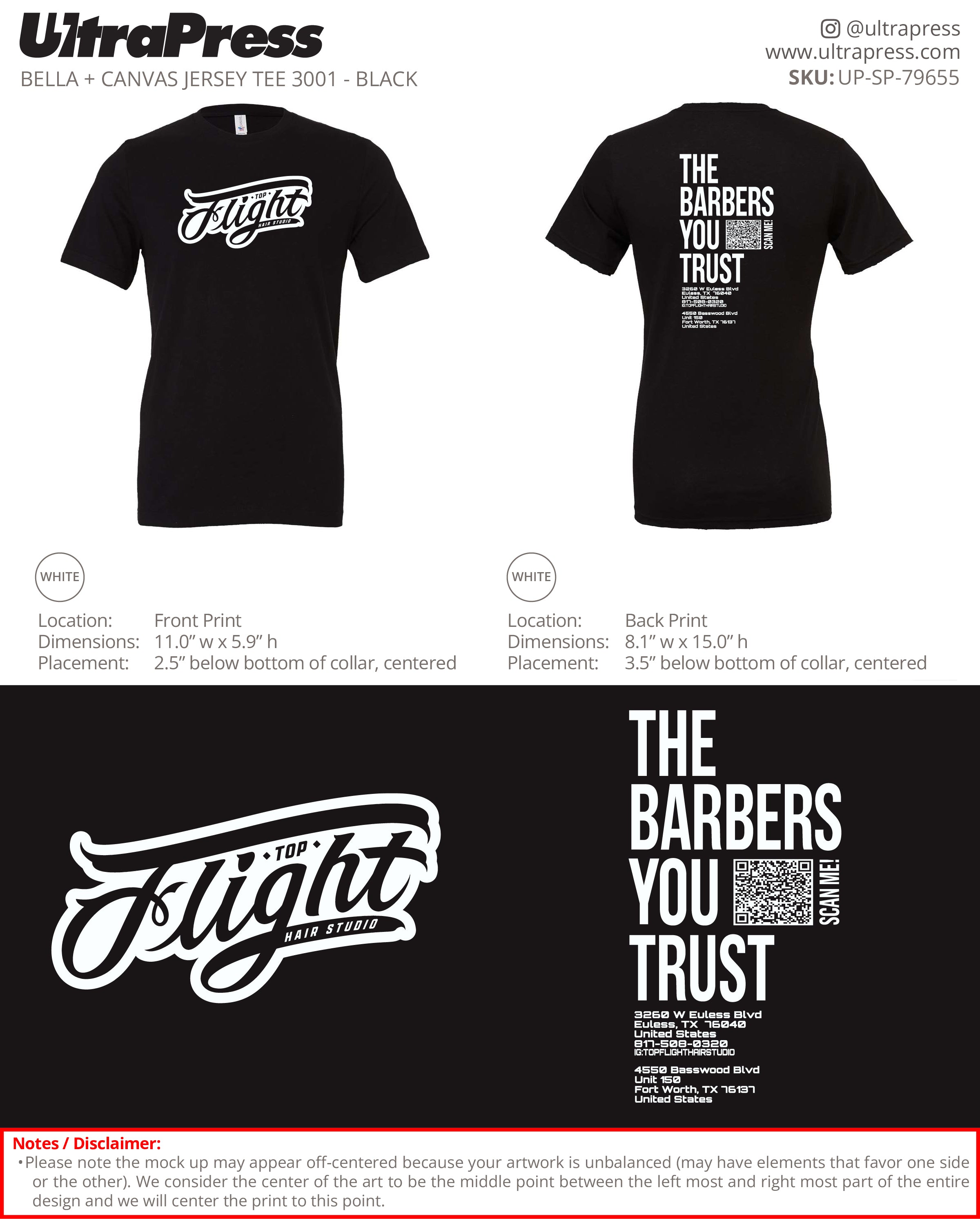 UP-SP-79655 The Barbers You Trust - Alex Diaz 24 Min Qty (Bulk)