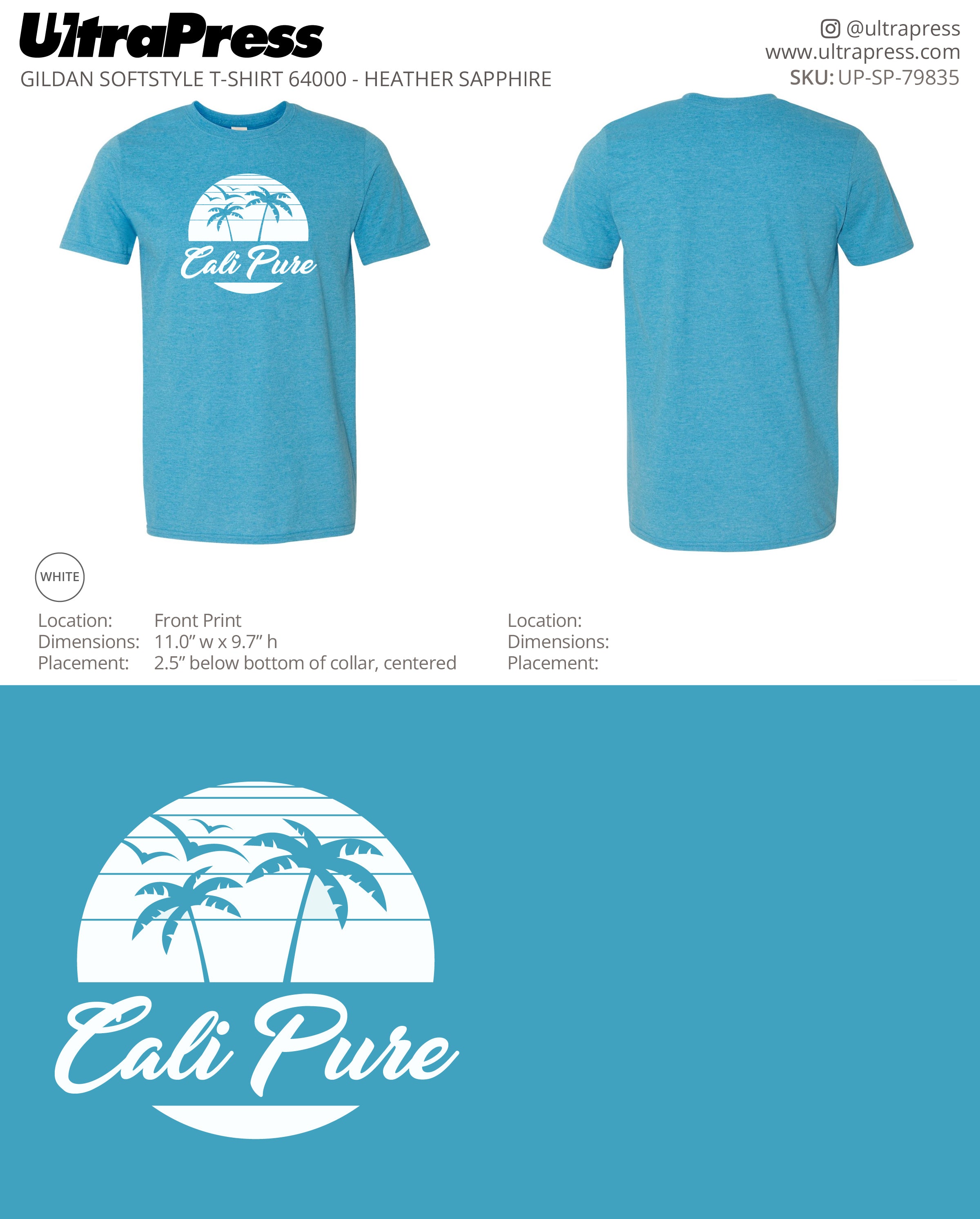 UP-SP-79835 Cali Pure - Joshua Johnson 100 Min Qty (Bulk)