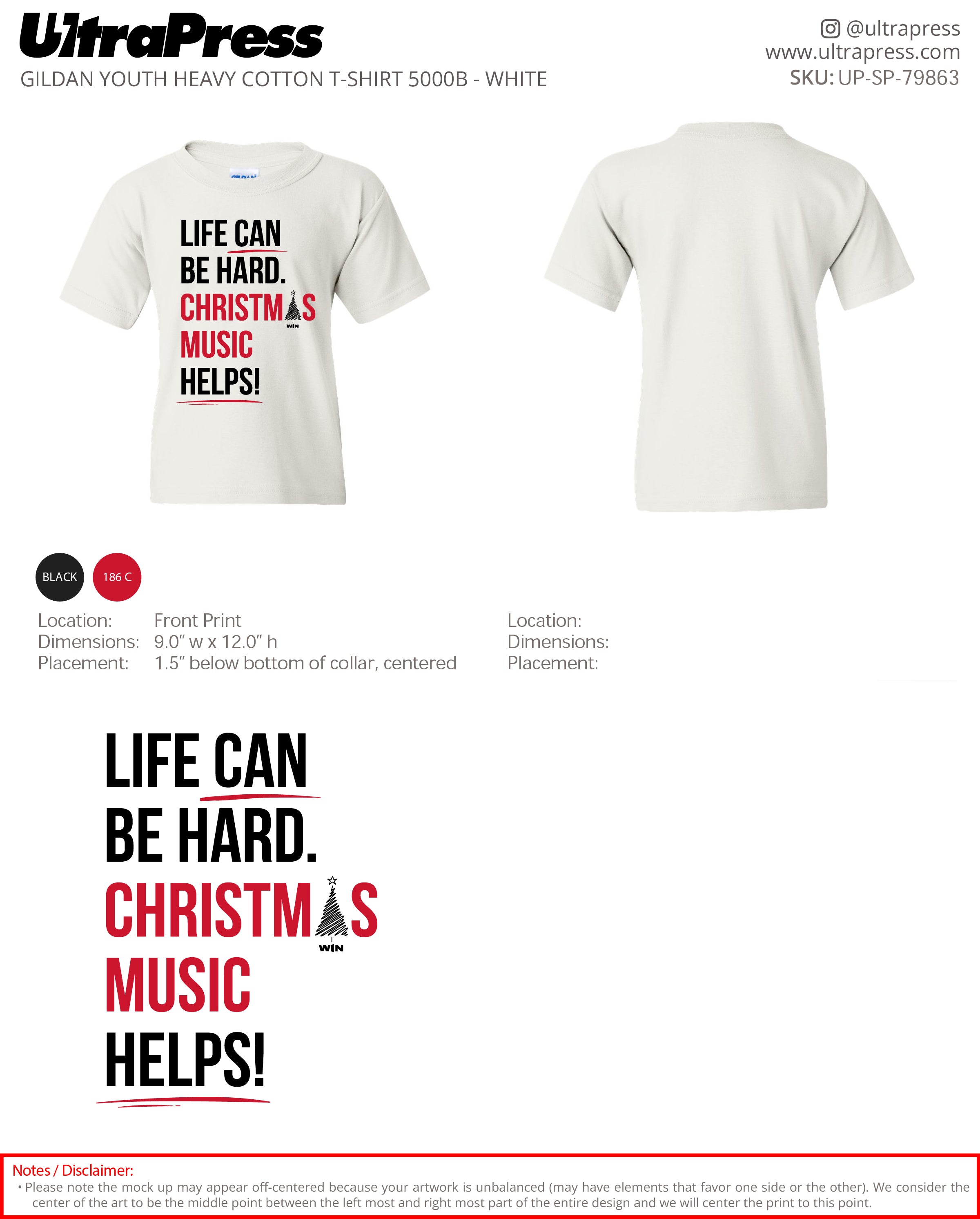 UP-SP-79863 Life Can Be Hard - David Odom 100 Pieces Package (Bulk)