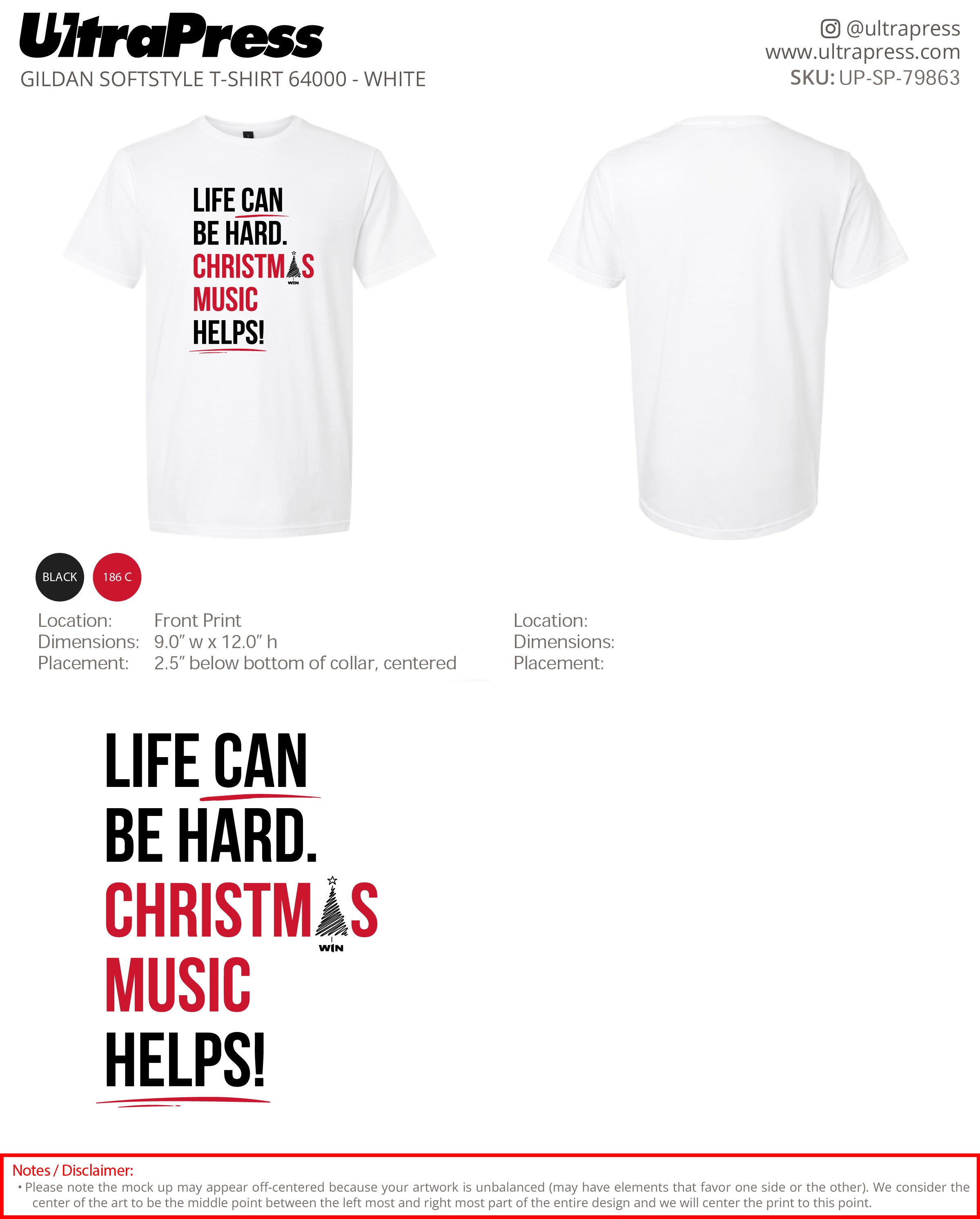 UP-SP-79863 Life Can Be Hard - David Odom 100 Pieces Package (Bulk)