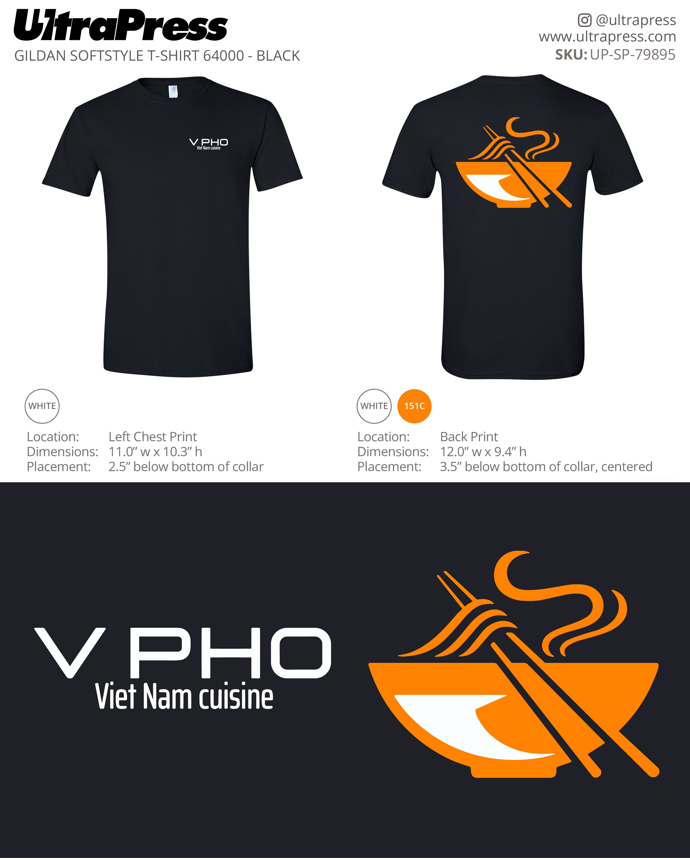 UP-SP-79895 V PHO Vietnam Cuisine - Tan Huynh100 Min Qty (Bulk)