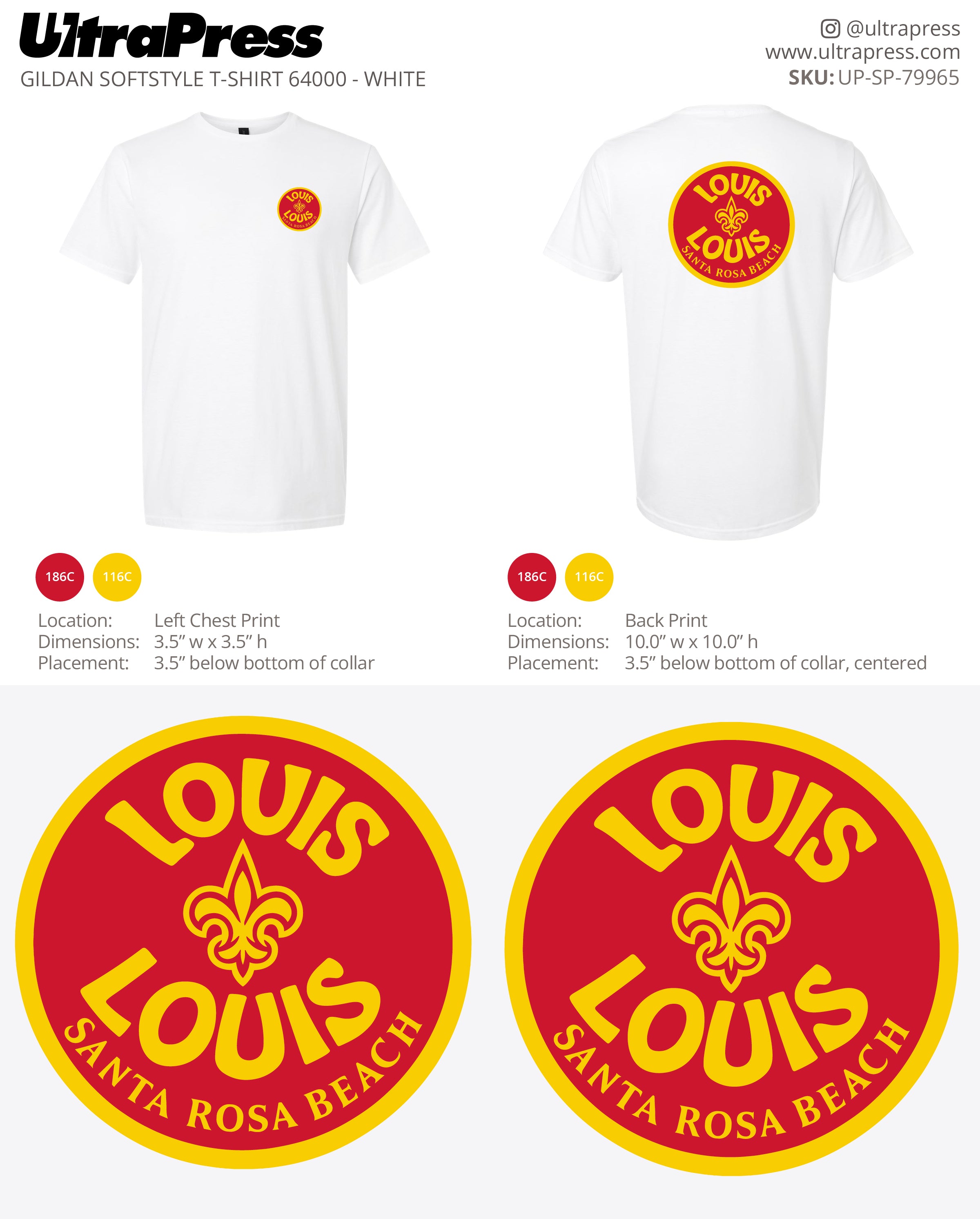 UP-SP-79965 Louis- Mark Jimenez 100 Min Qty (Bulk)