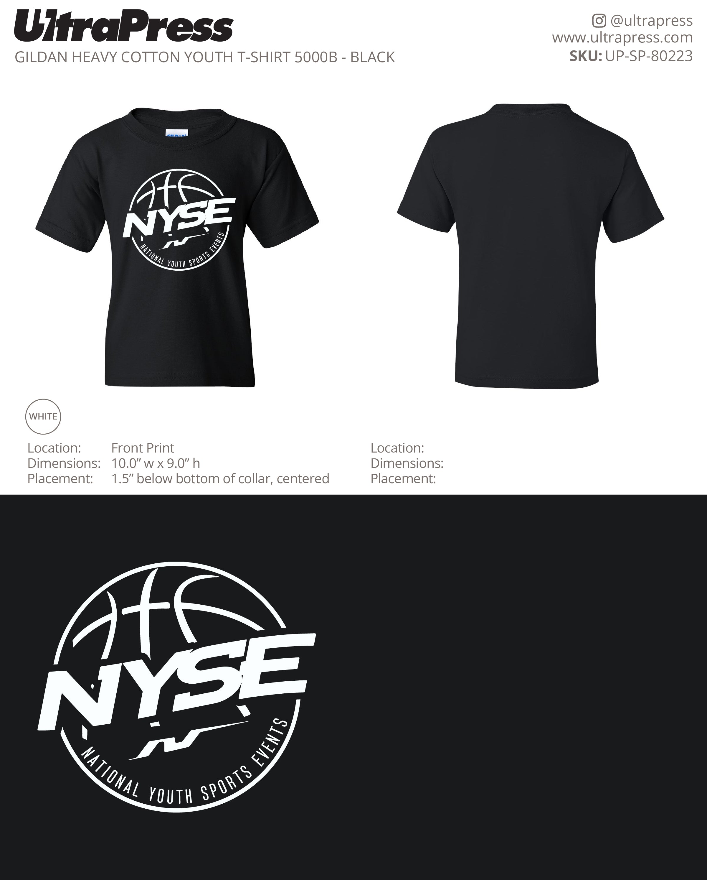 UP-SP-80223 National Youth Sports Events - Mike Perez 100 Min Qty (Bulk)