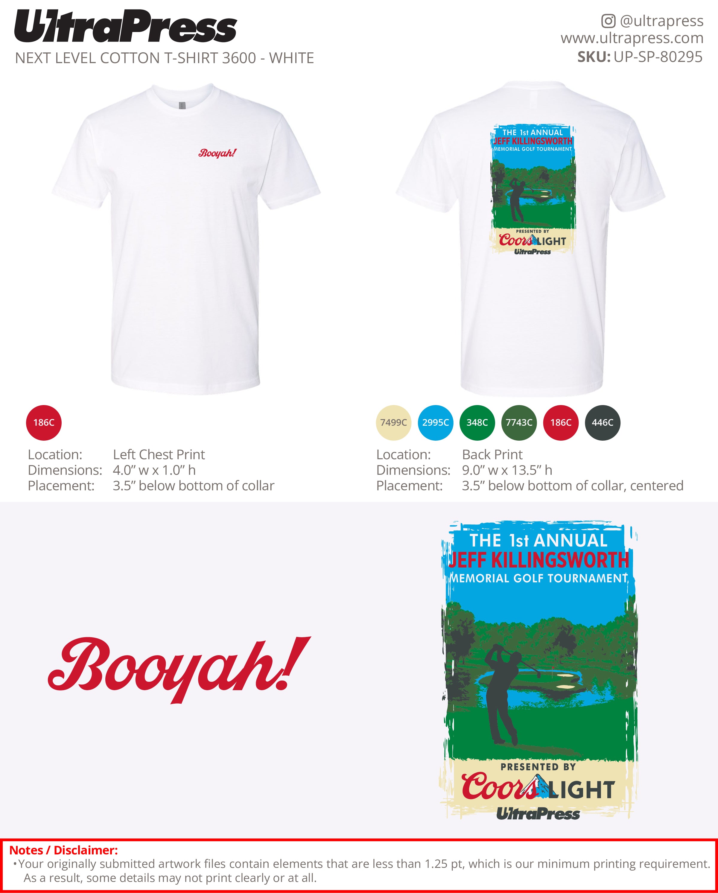 UP-SP-80295 Coors Light - Jeff 48 Min Qty (Bulk)