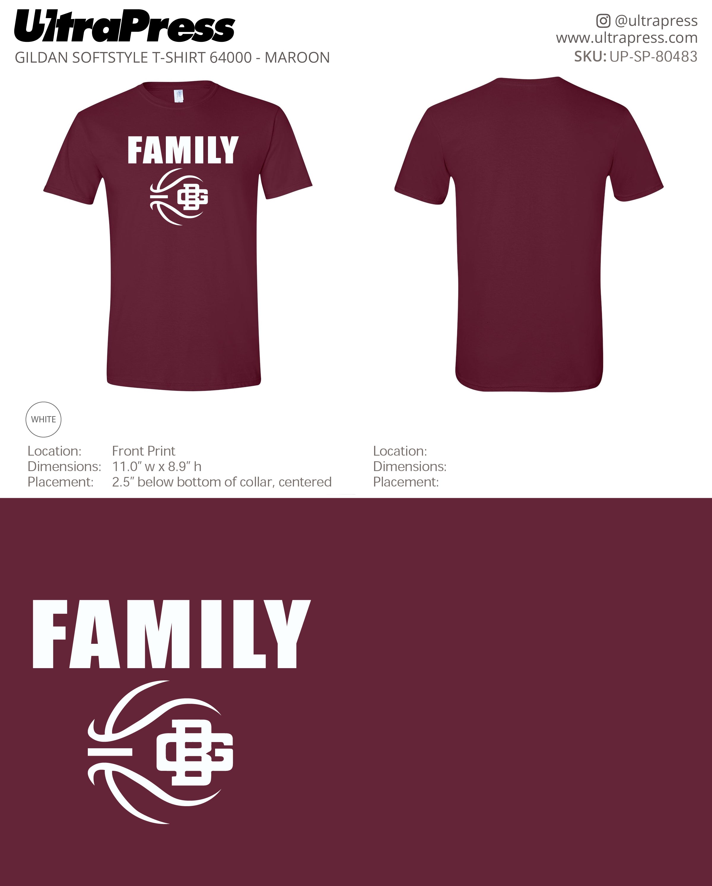 UP-SP-80483 Family - David Rojas 100 Min Qty (Bulk)