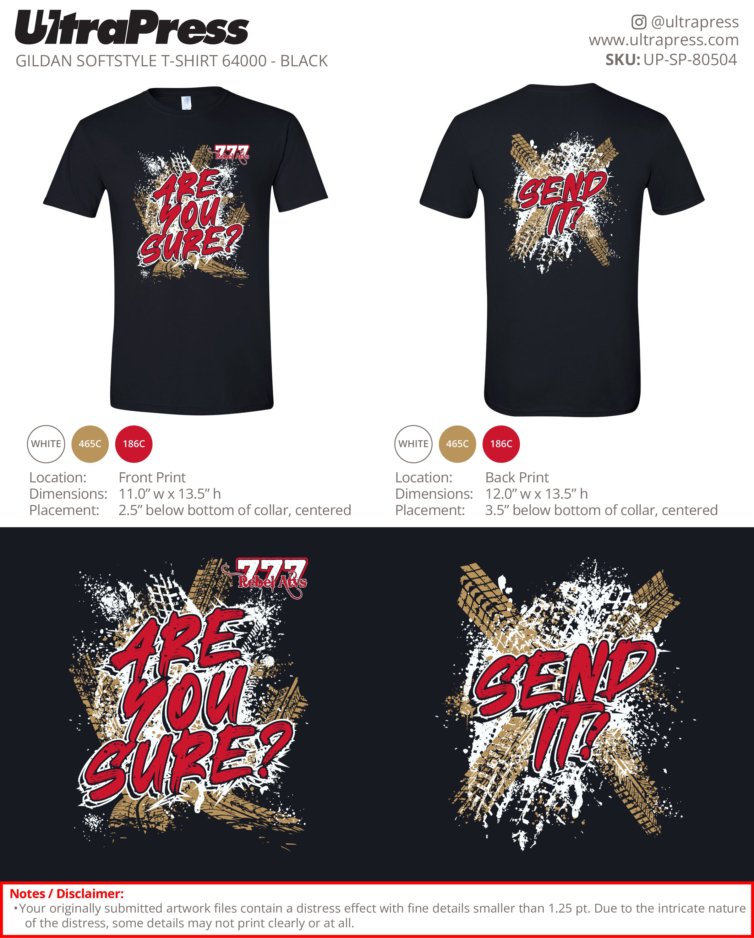 UP-SP-80504 777 Rebel ATVs - Crystal Younger 100 Min Qty (Bulk)