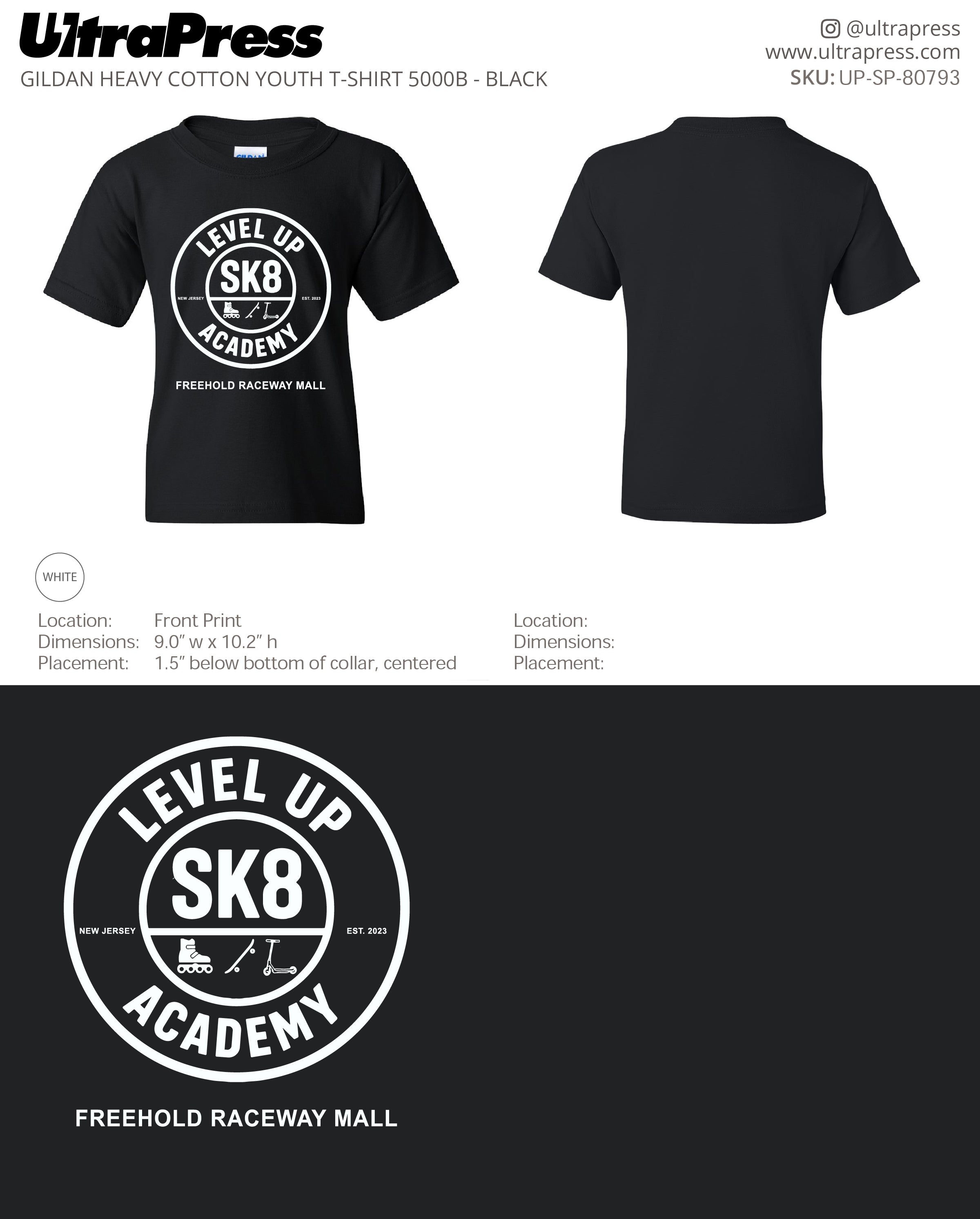 UP-SP-80793 Level Up SK8 Academy 100 Min Qty (Bulk)