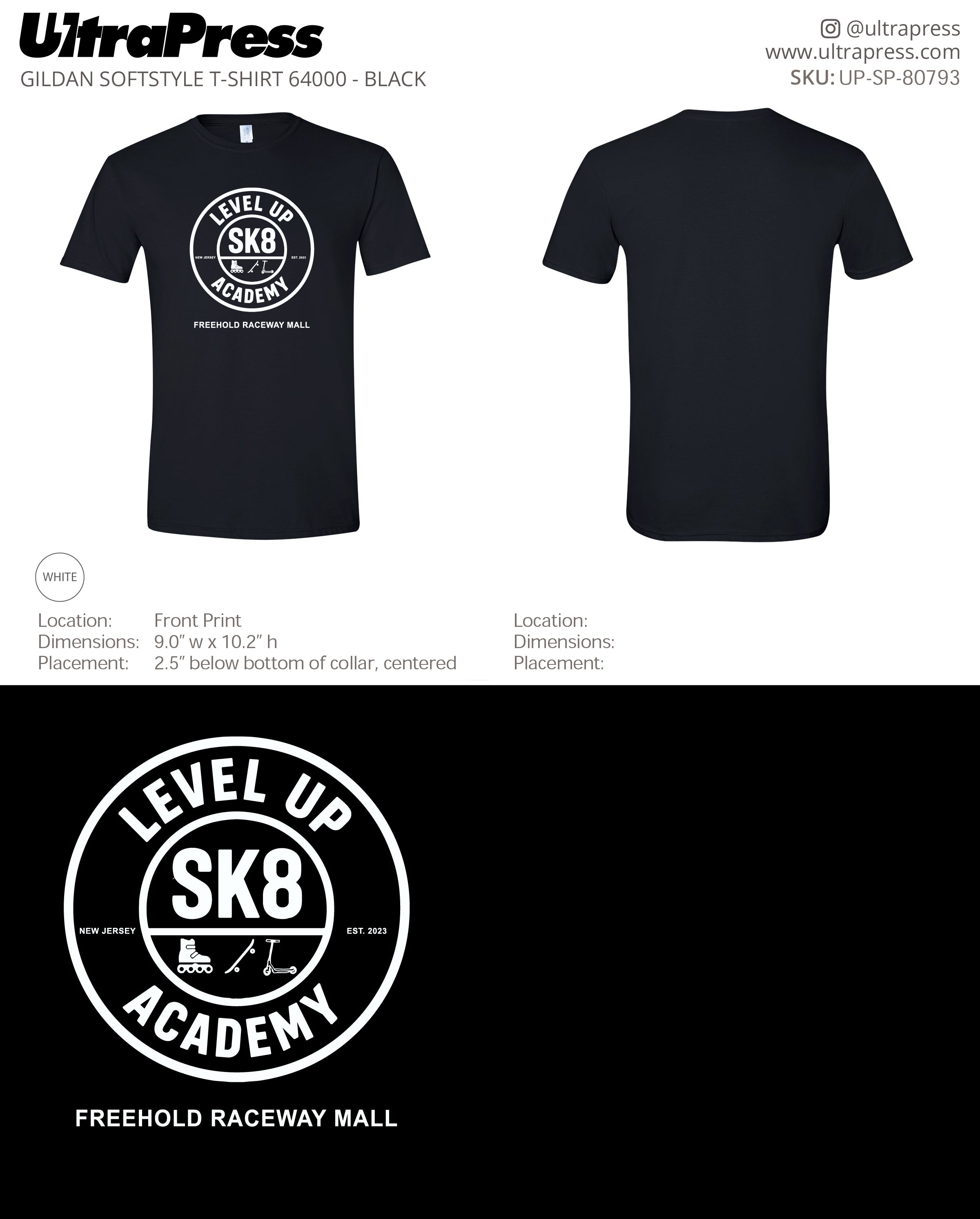 UP-SP-80793 Level Up SK8 Academy 100 Min Qty (Bulk)